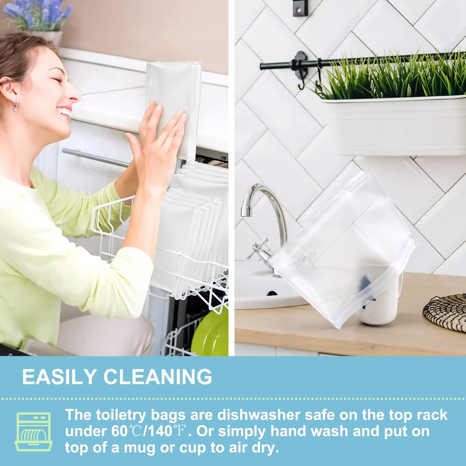 Bolsas Transparentes a Prueba de Fugas SPLF - 4 Unidades