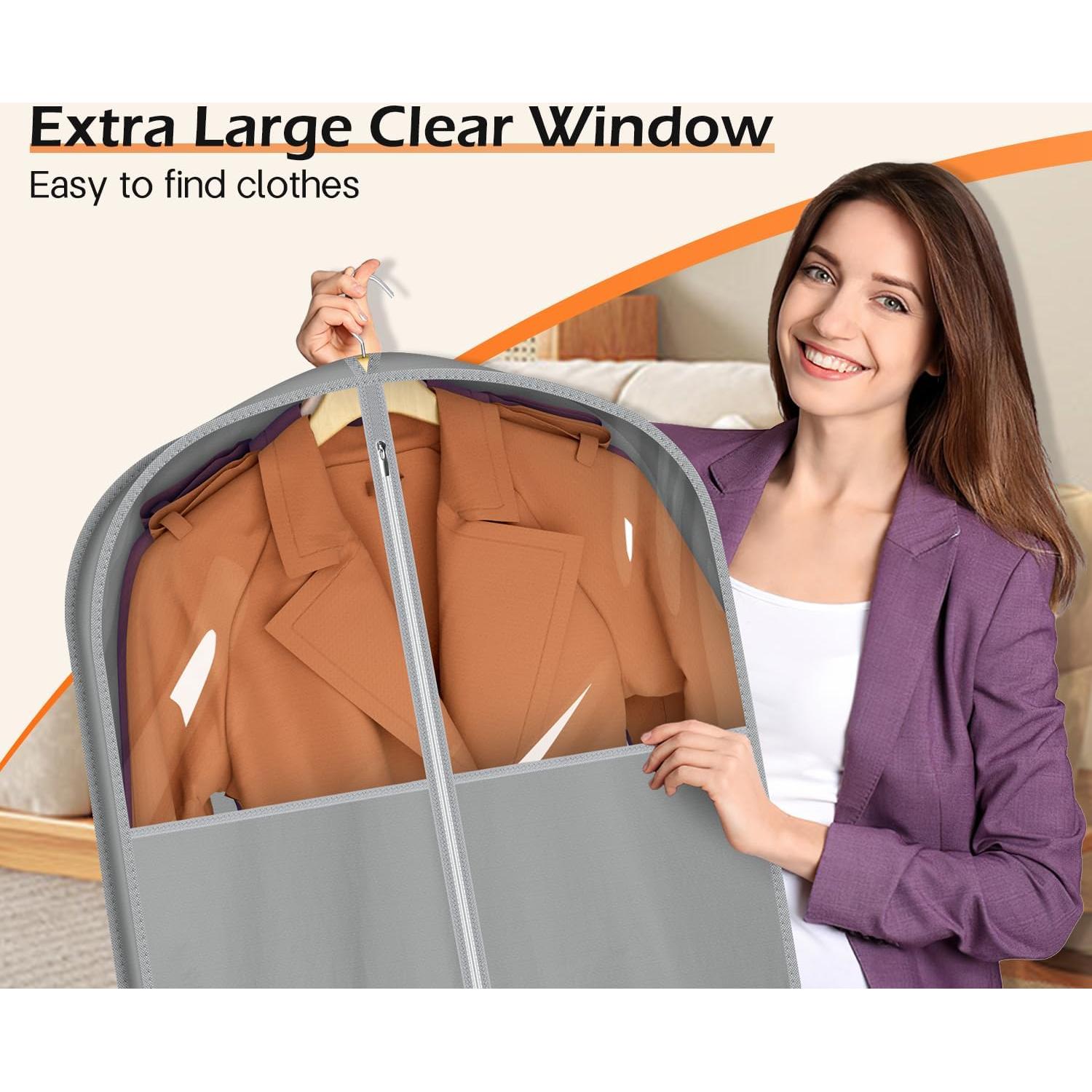 Bolsas de Ropa Plegables MISSLO 65" Impermeables 2 Pcs