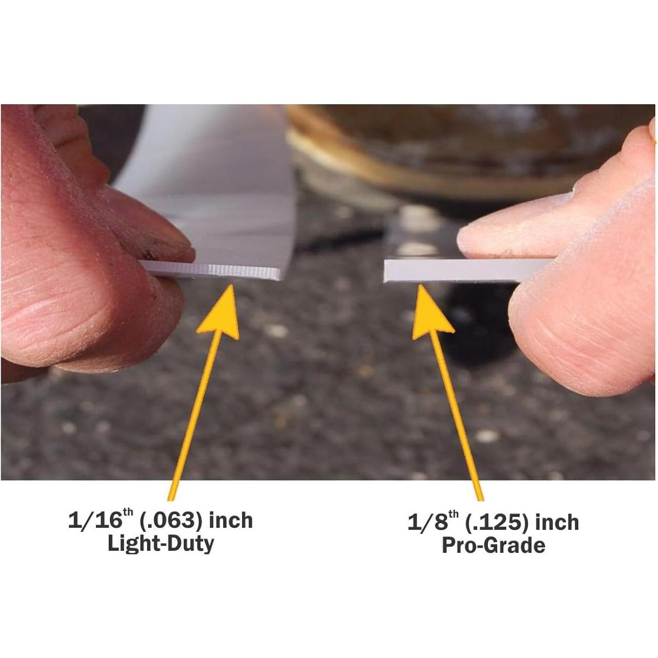 Stop Stencil with 24 inch Letters .118 Thick for Road Markings and Parking Lots Durable Bendable and Reusable One Piece Plastic Template for Hotels Roadways and Black Tops by Marketing Holders