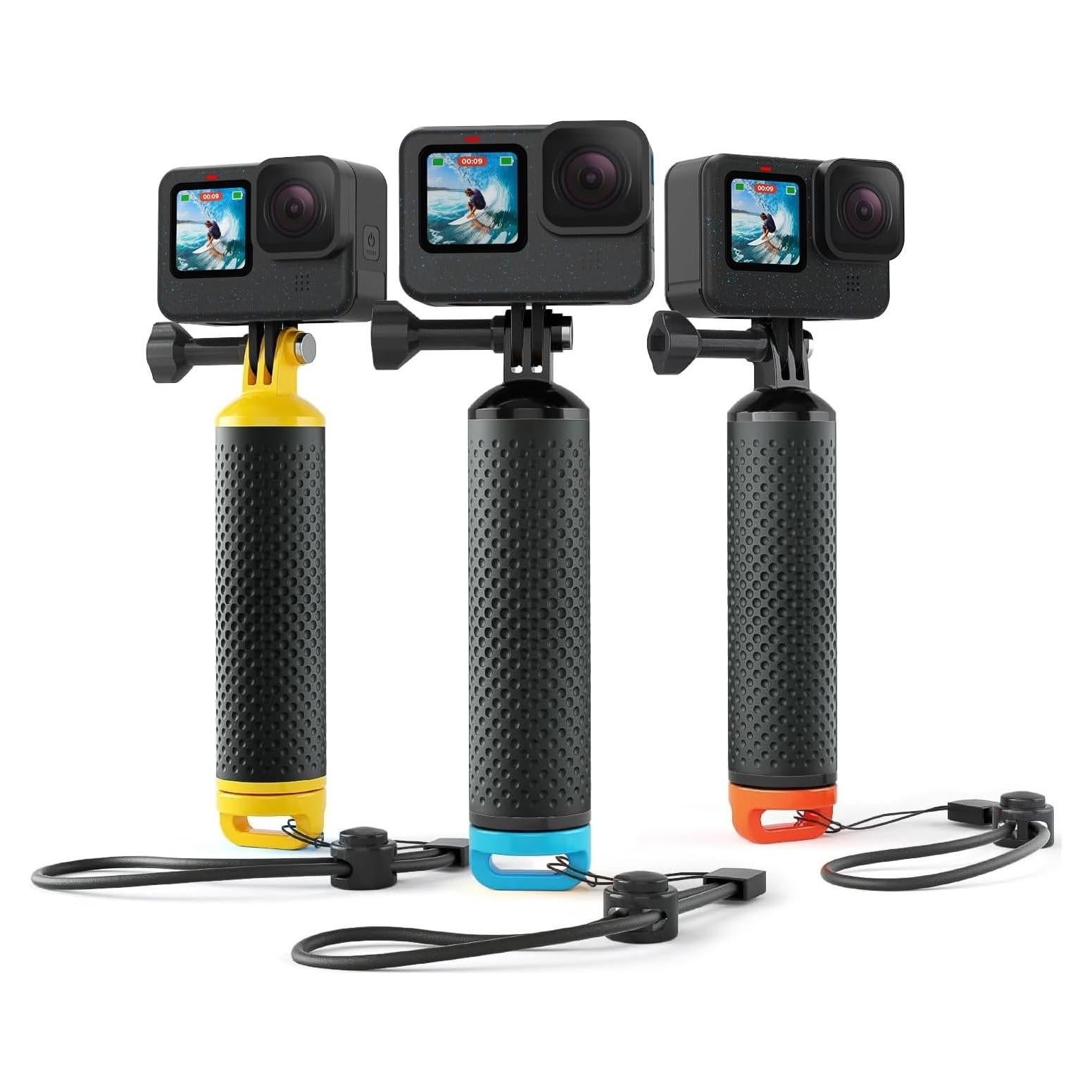 Flotador Mango Flotante Sametop Azul para GoPro y DJI Osmo