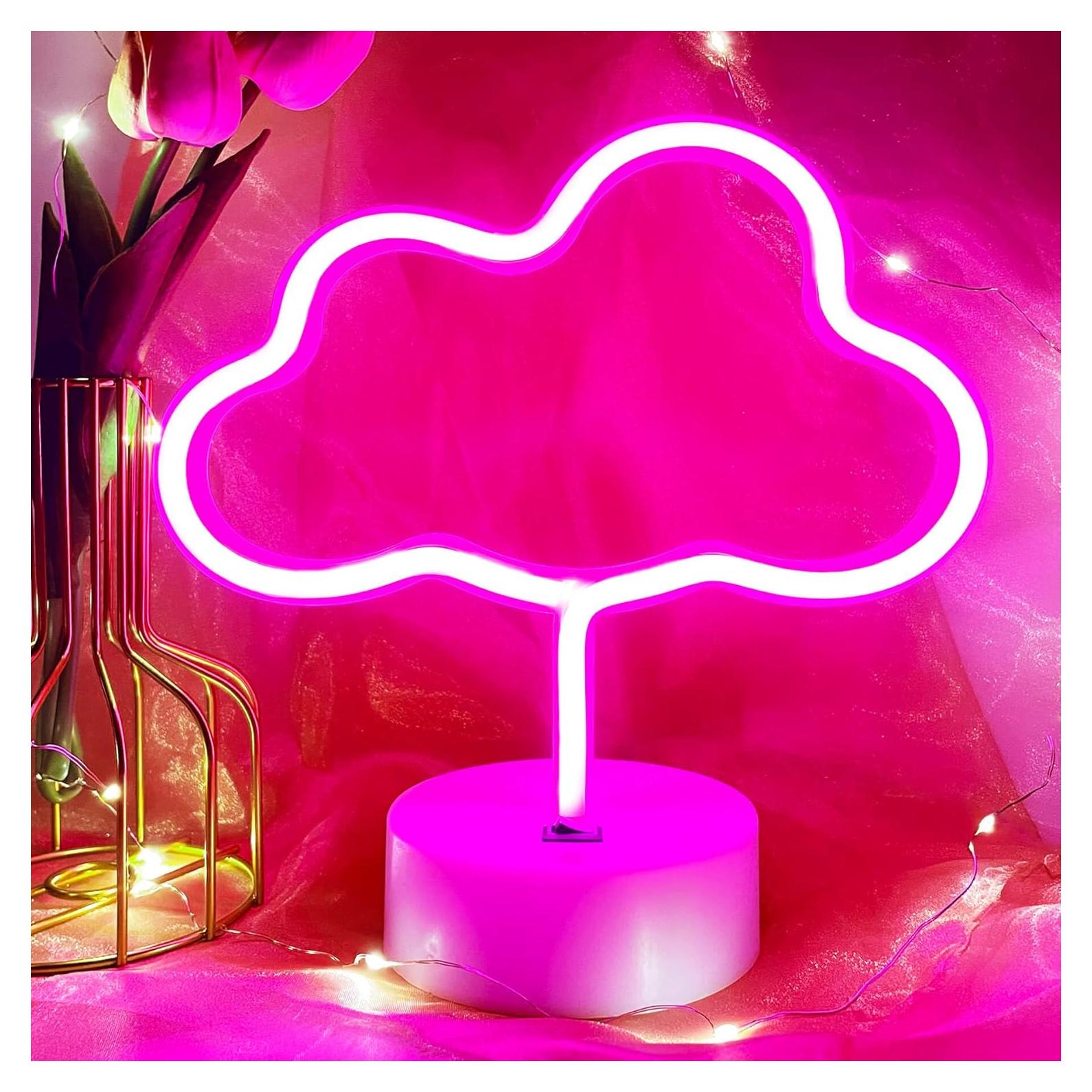Luz de Nube LED Rosa VIFULIN - Decoración para Dormitorio