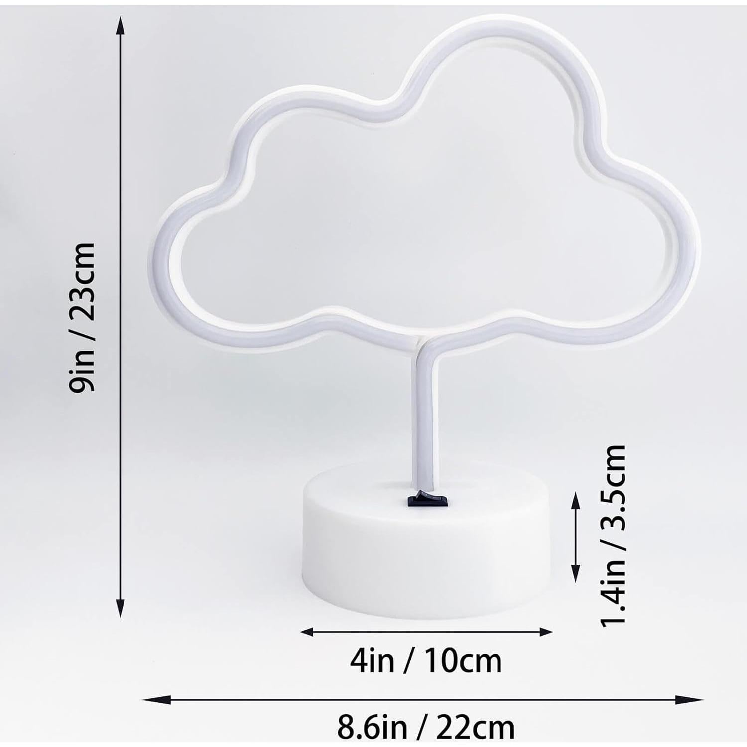 Luz de Nube LED Rosa VIFULIN - Decoración para Dormitorio