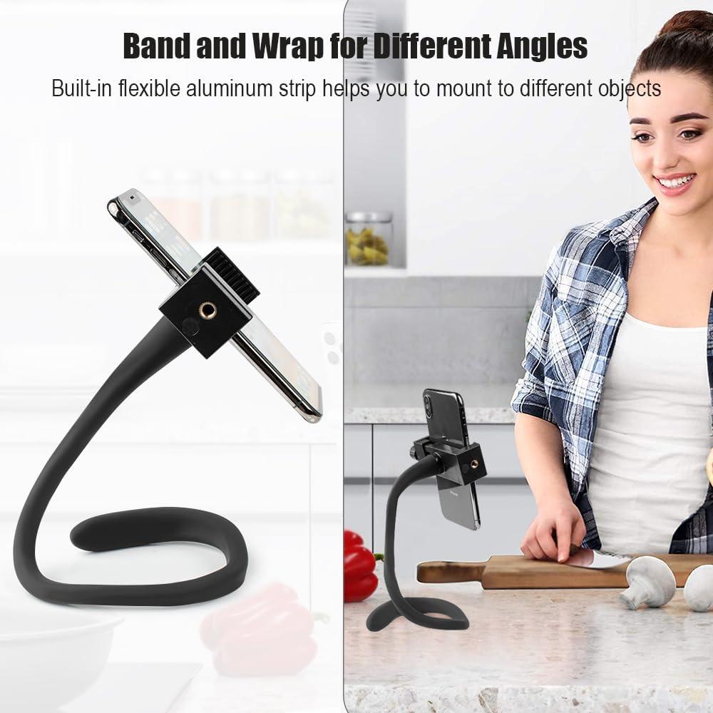 Soporte flexible para teléfono Taisioner 42.5 cm para GoPro y smartphones