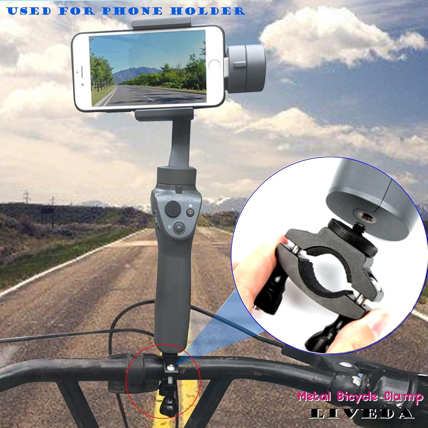 Soporte de Cámara de Bicicleta Niewalda para GoPro y SJCAM