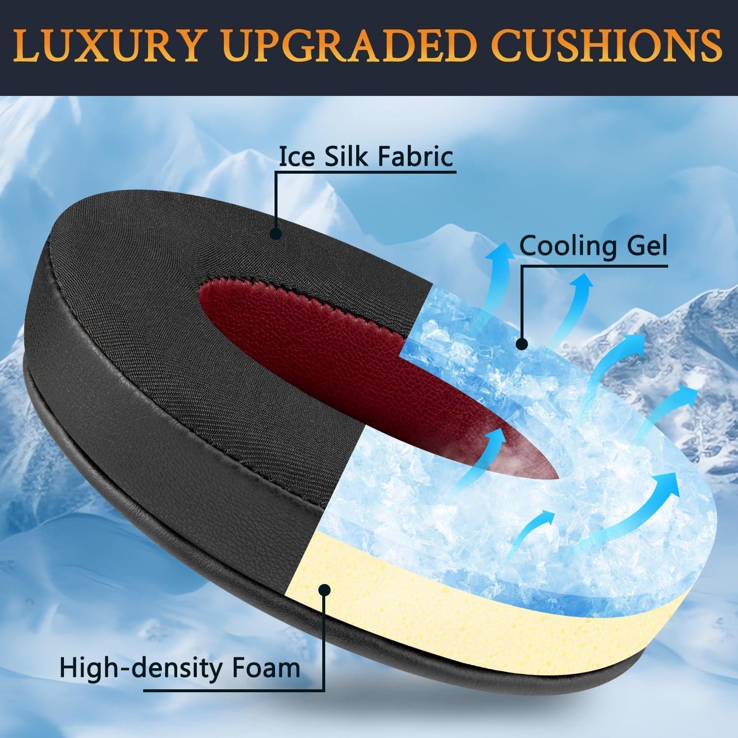 Almohadillas de Gel Refrigerante SOULWIT para Auriculares HyperX