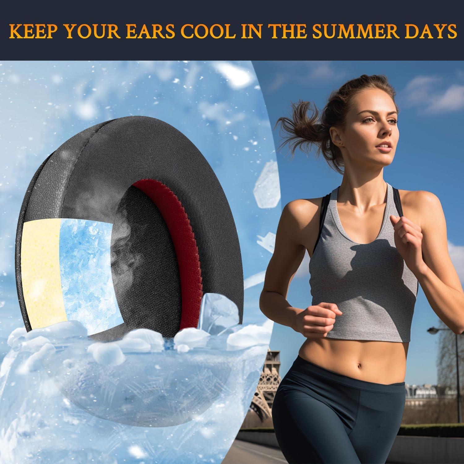 Almohadillas de Gel Refrigerante SOULWIT para Auriculares HyperX