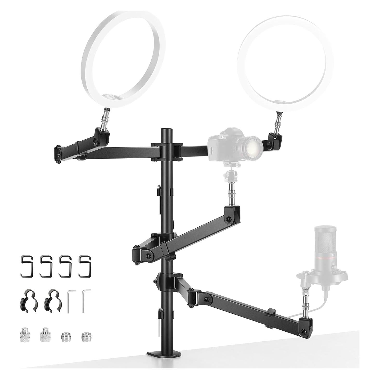 Soporte de Cámara de Escritorio NEEWER ST004 con Brazos Flexibles