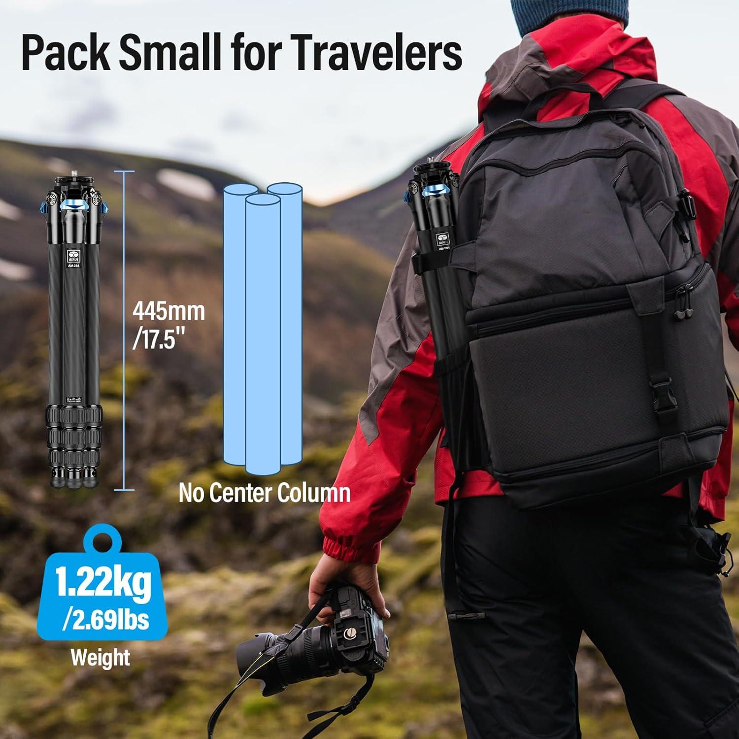 Polo de Extensión SIRUI SL-200 de Fibra de Carbono 320mm