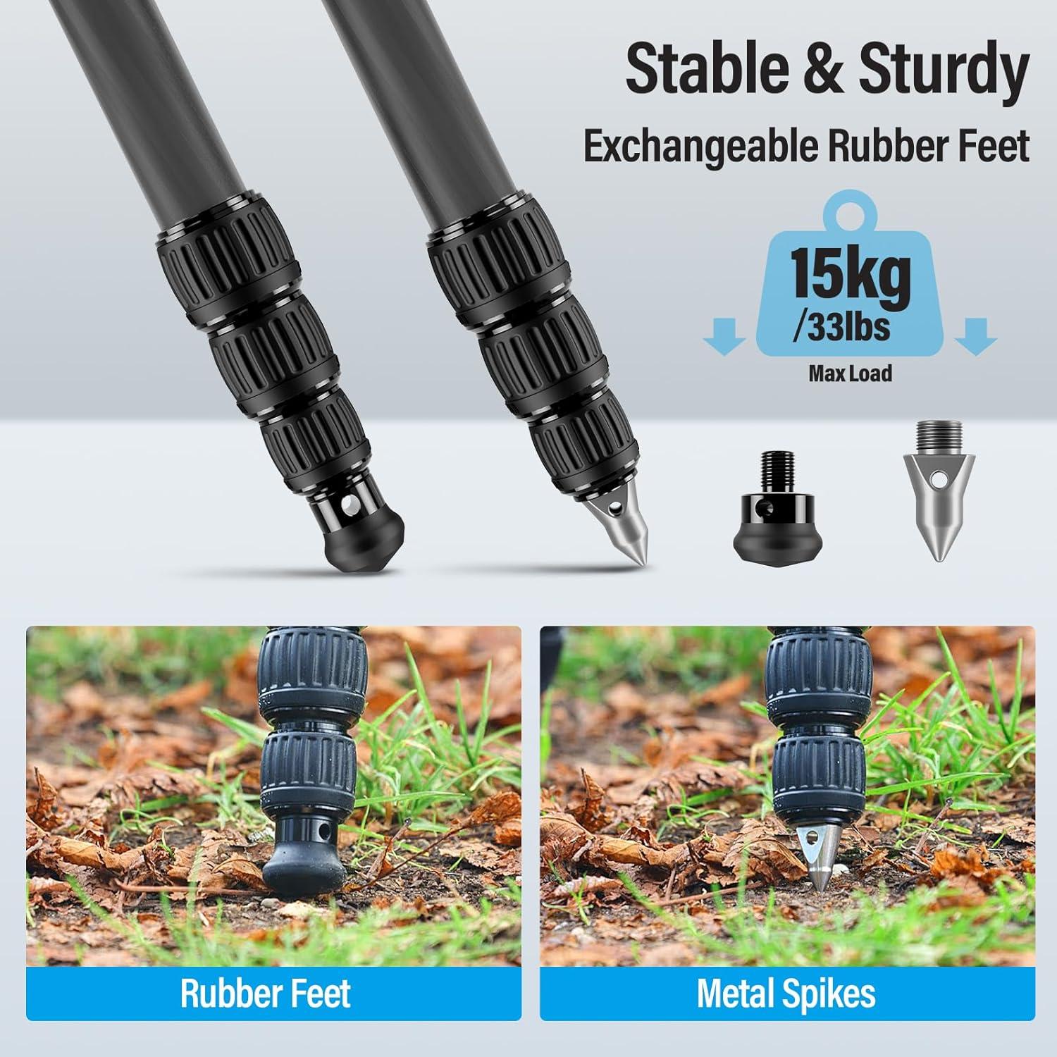 Polo de Extensión SIRUI SL-200 de Fibra de Carbono 320mm