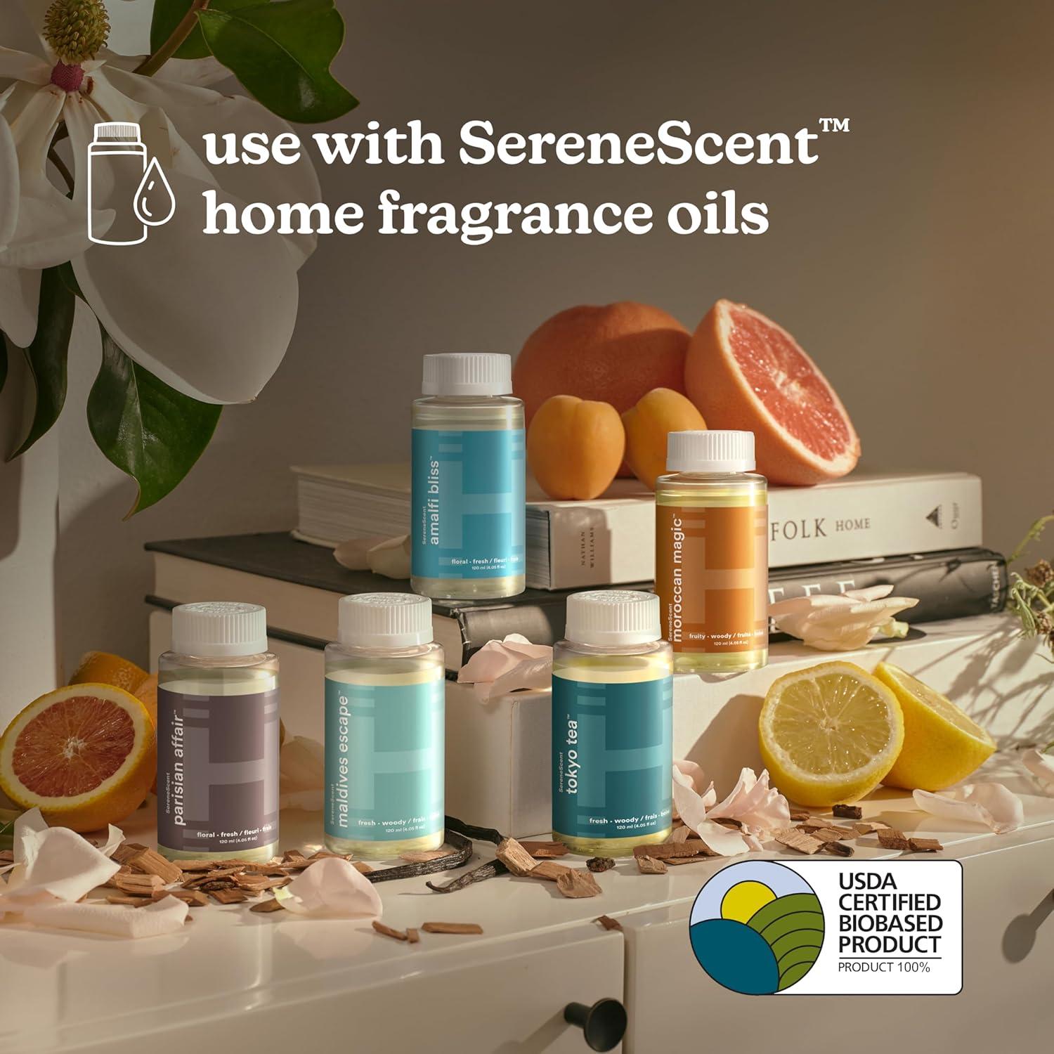 Difusor de fragancia Homedics SereneScent negro 120ml