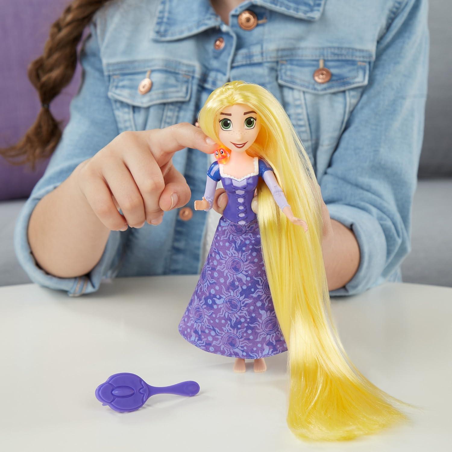 Muñeca Rapunzel Luces Musicales Hasbro 5.7x27.9cm