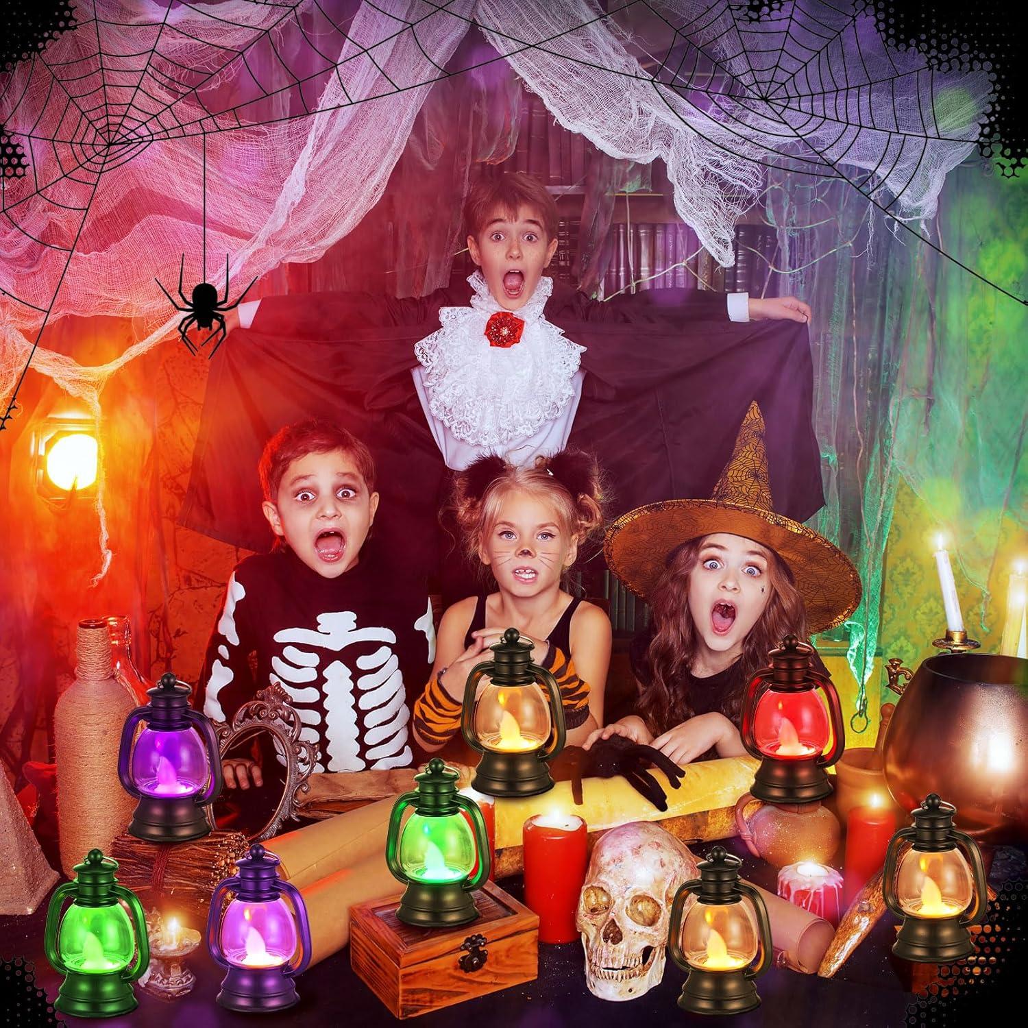 12 Mini Linternas Decorativas Ferraycle Vintage 10.16 cm