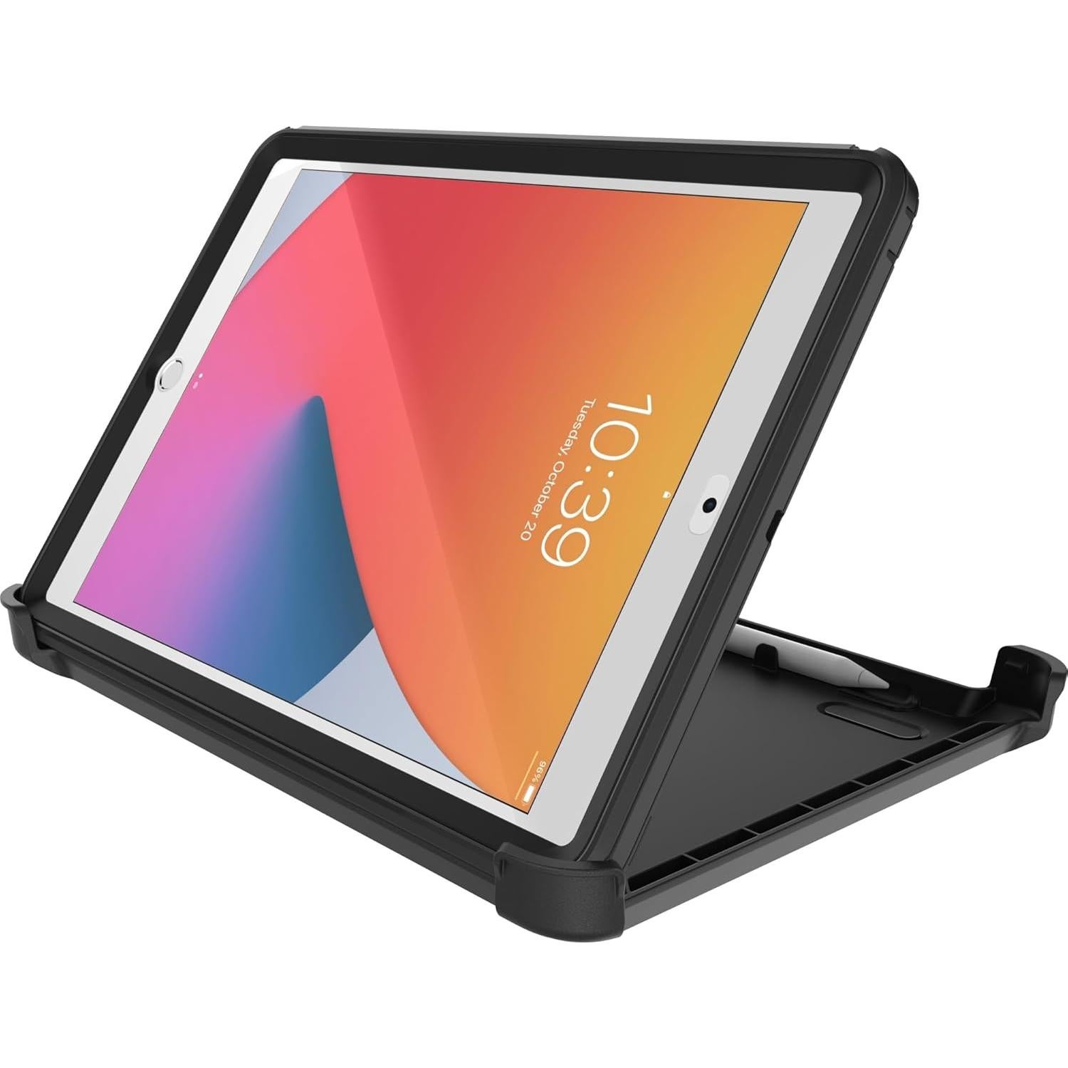 Funda OtterBox Defender para iPad 7ª, 8ª y 9ª Gen - Negro