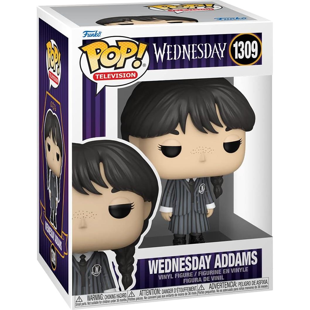 Figura de Vinilo Funko Pop Miércoles Addams 9.5 cm