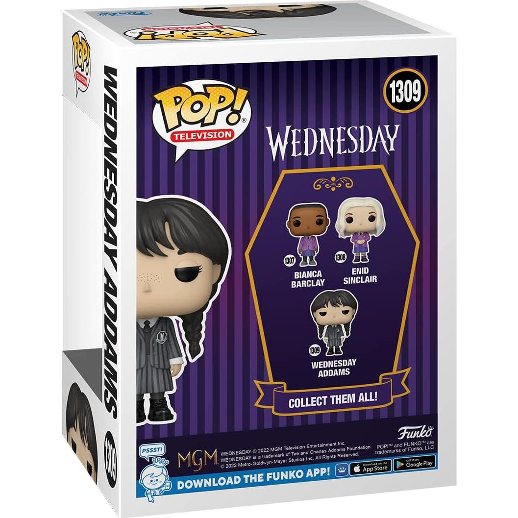 Figura de Vinilo Funko Pop Miércoles Addams 9.5 cm