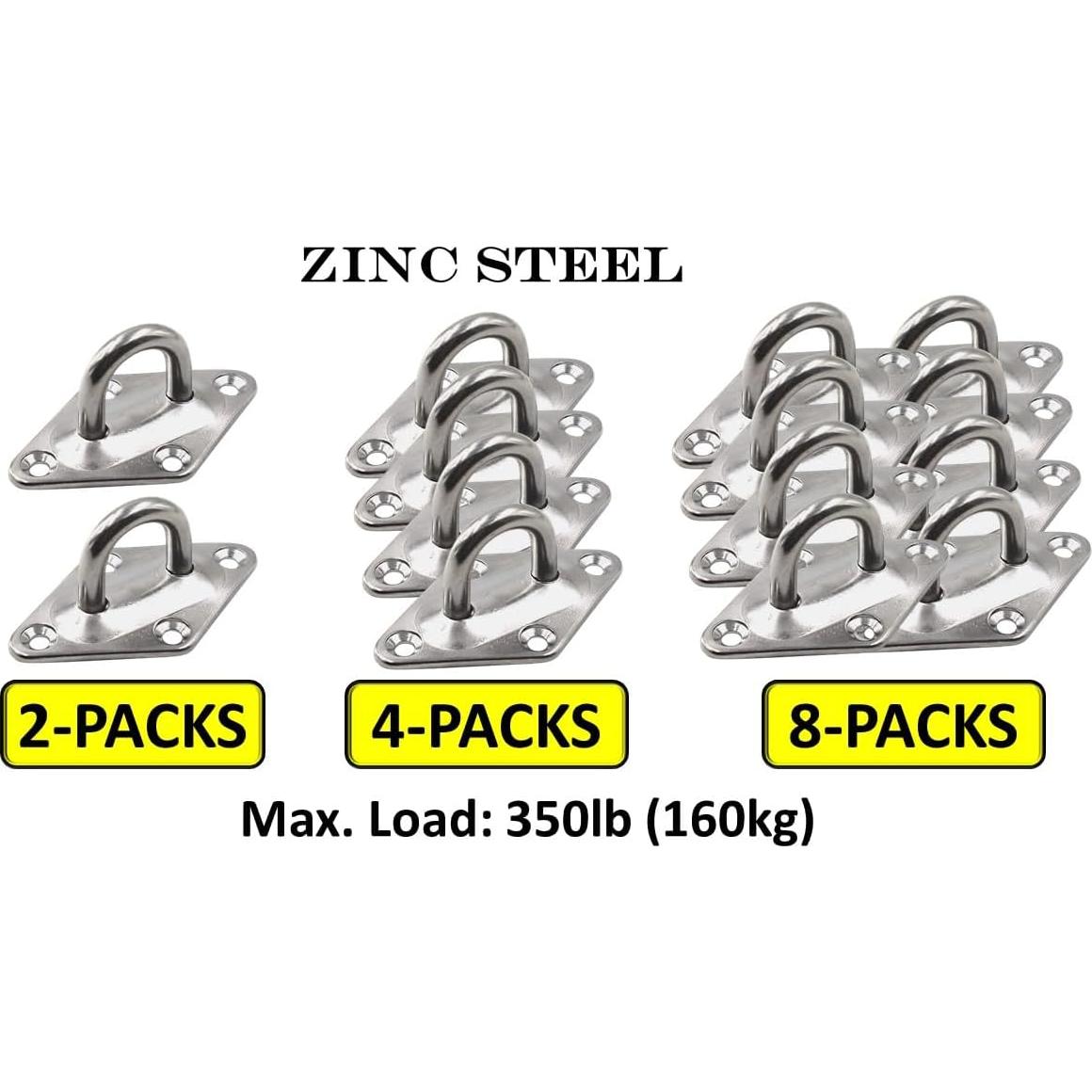 Kits de Placas de Ojo de Diamante Acero Inoxidable y Zinc M6