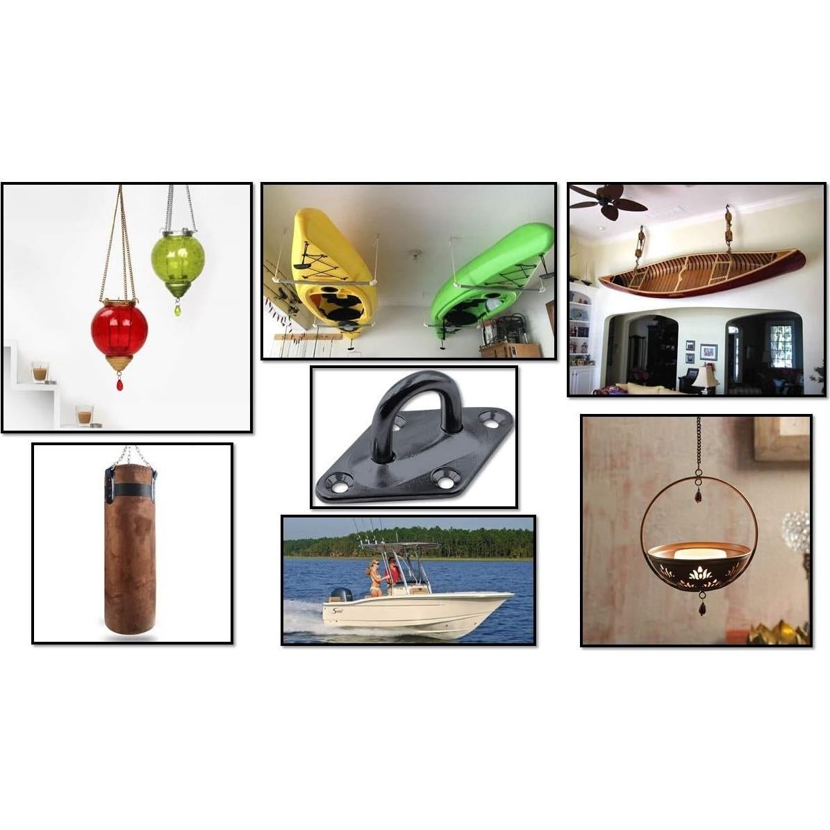 Kits de Placas de Ojo de Diamante Acero Inoxidable y Zinc M6