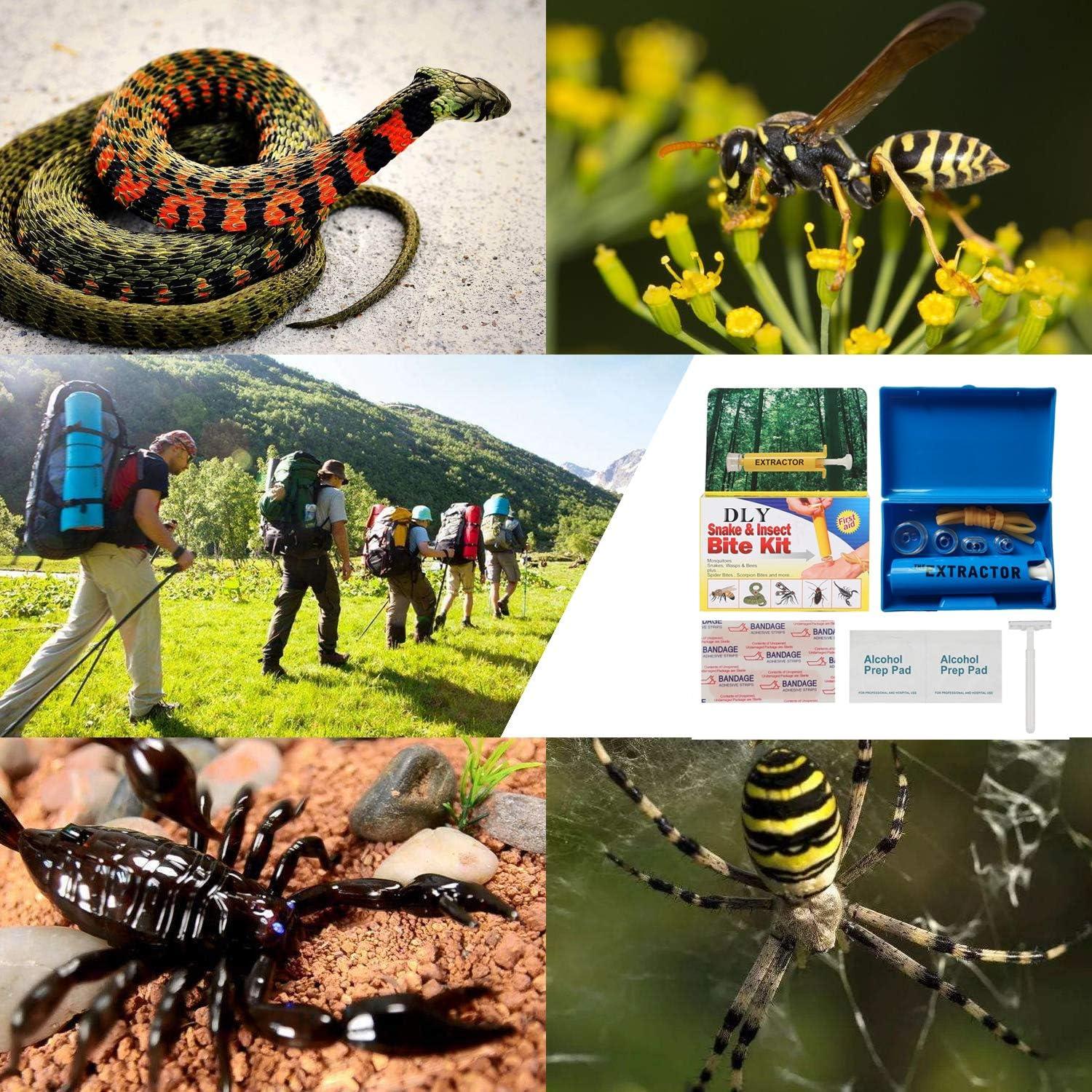 Kit de primeros auxilios DLY para mordeduras y picaduras