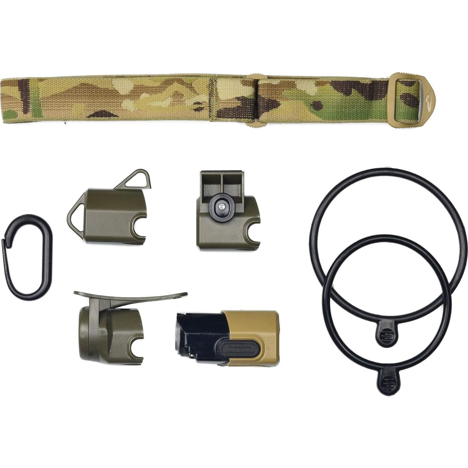 Linterna Frontal Princeton Tec Snap 300 Lúmenes RGB Multicam