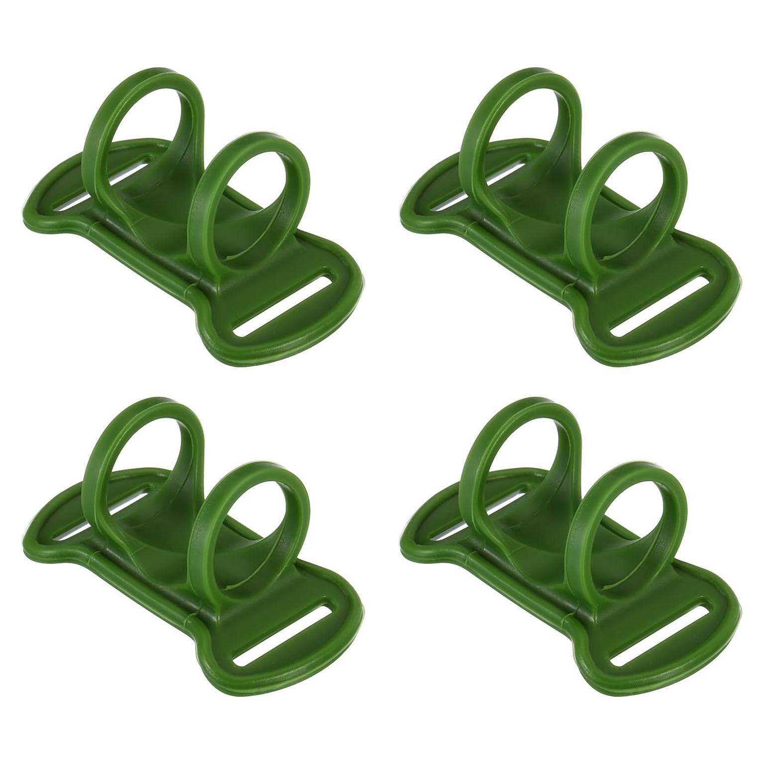 Soporte para Linterna PATIKIL 4 Pcs Silicona Verde 21mm