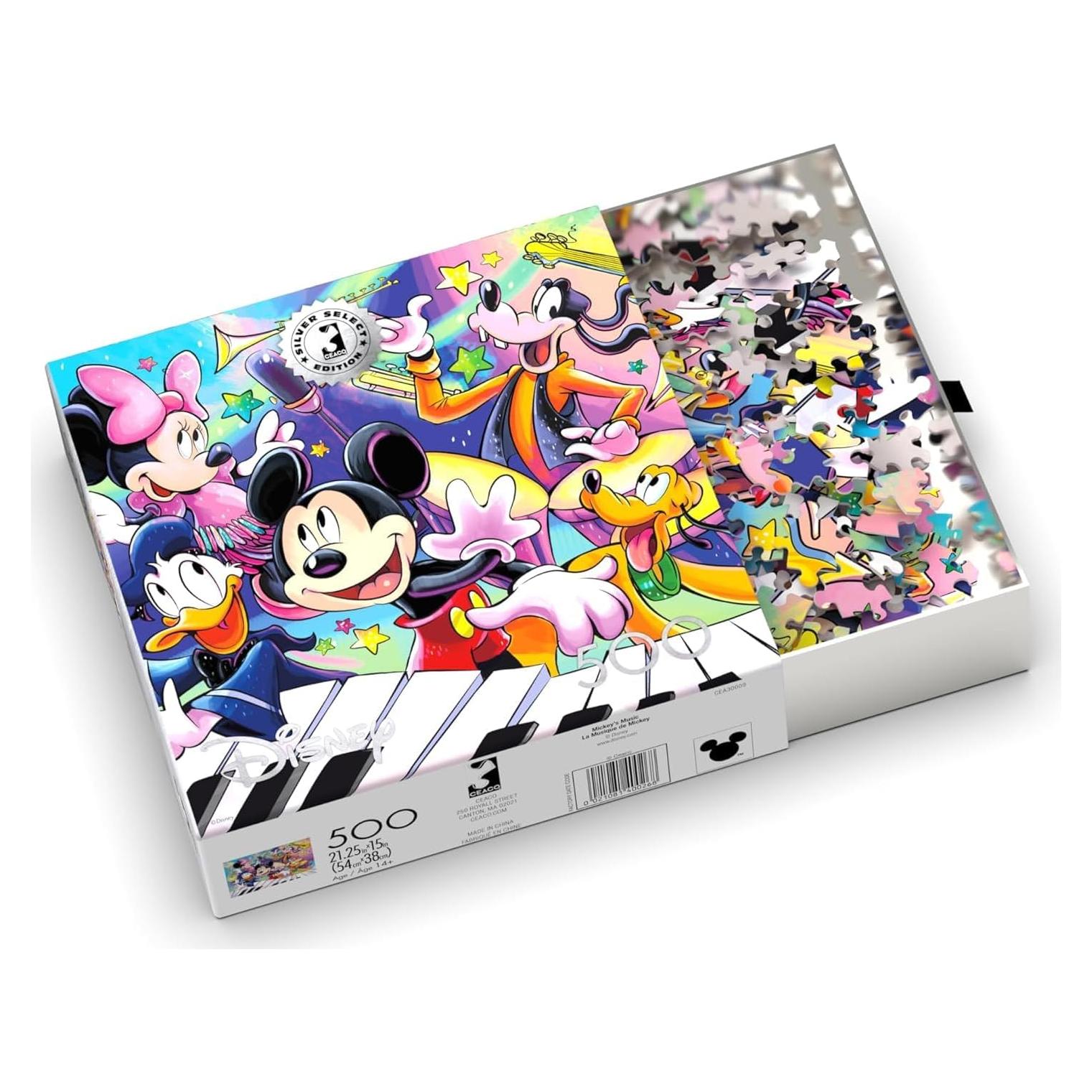 Rompecabezas 500 Piezas Buffalo Games Disney Mickey Mouse