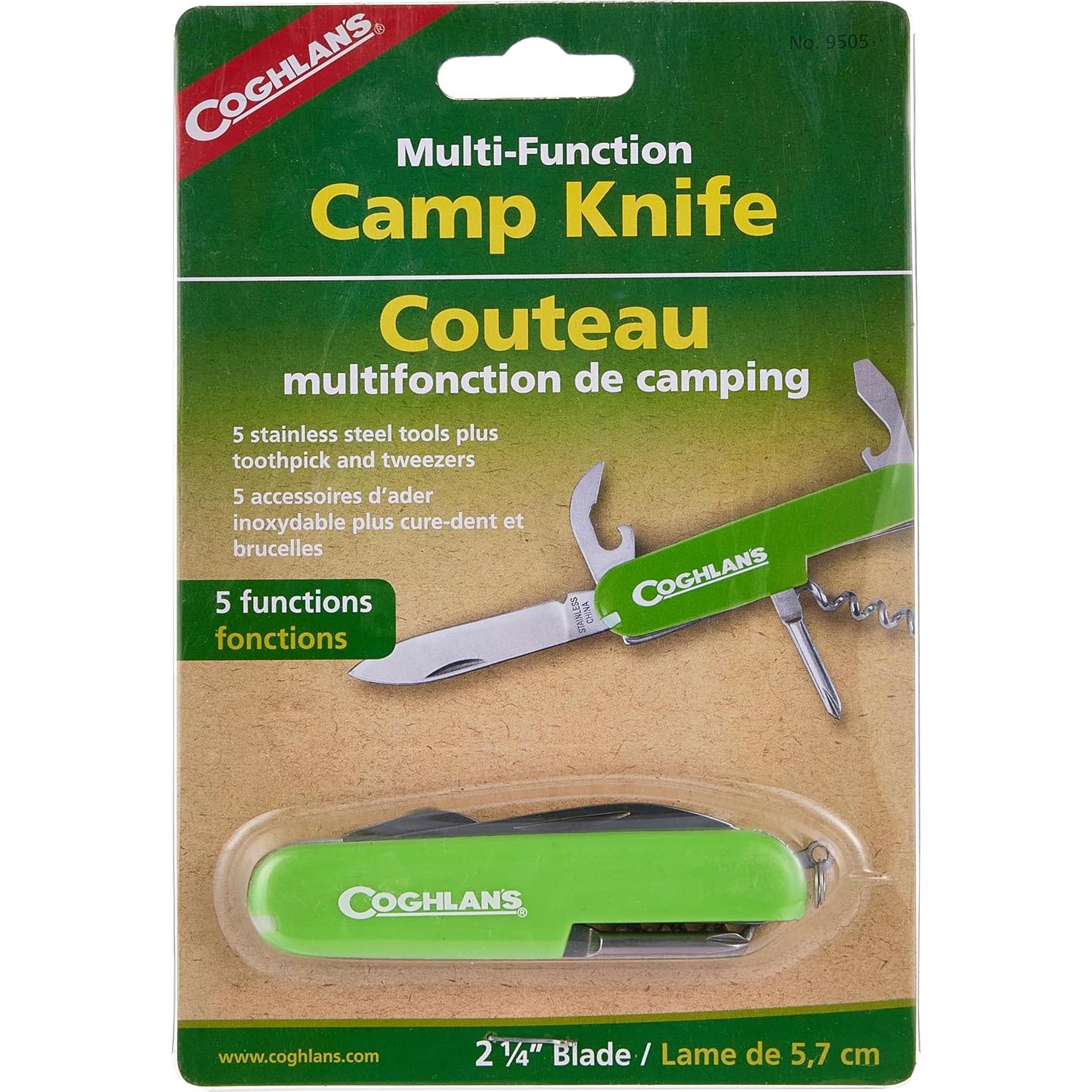 Cuchillo Multi-Herramienta Plegable Coghlan's 5 Funciones