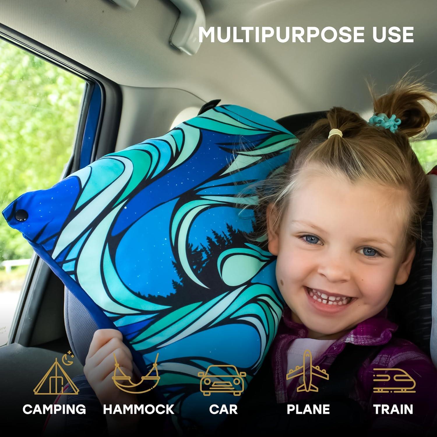 Almohada de Viaje Centauress Espuma Viscoelástica 43x30cm