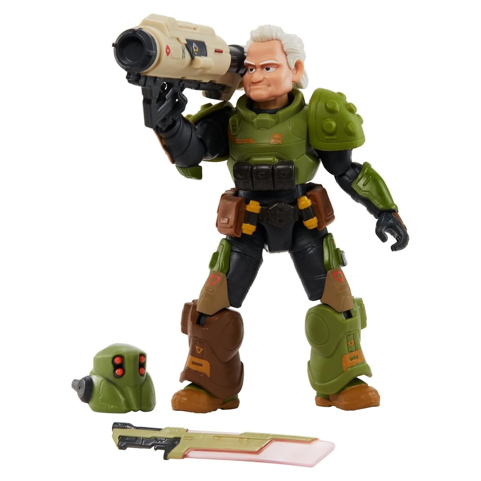 Figura de acción Mattel Disney Pixar Lightyear Darby Steel 17.78 cm