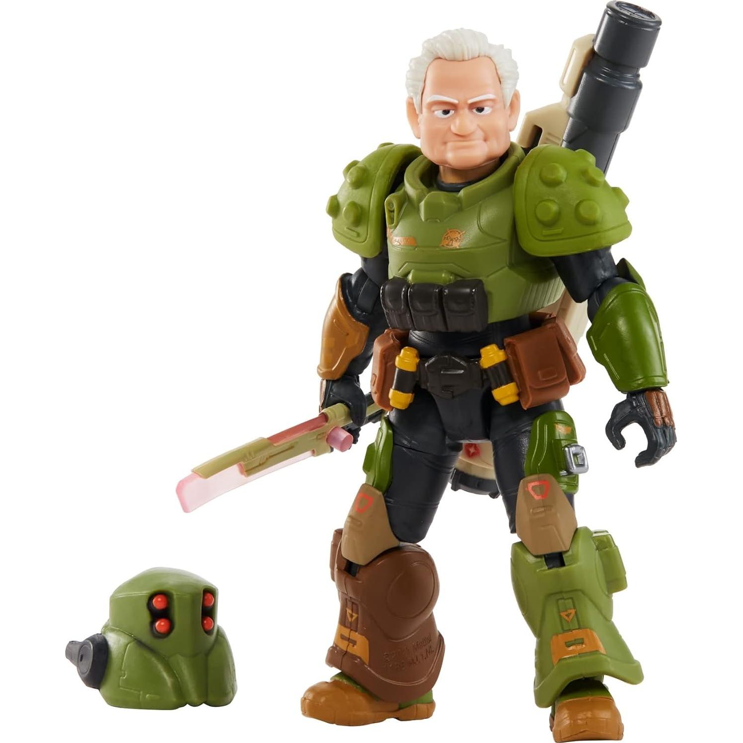 Figura de acción Mattel Disney Pixar Lightyear Darby Steel 17.78 cm