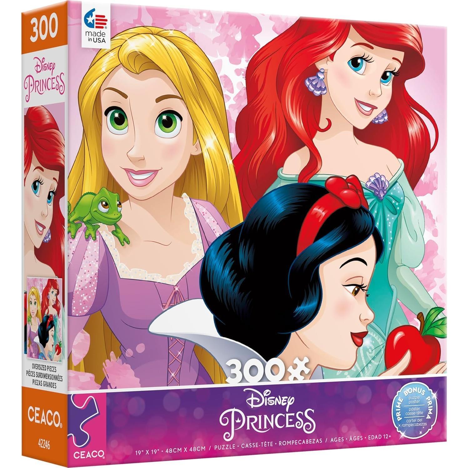 Rompecabezas Ceaco Disney Princesa 300 Piezas 53.98x38.1cm