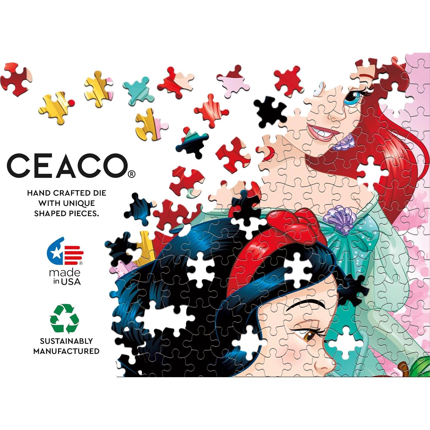 Rompecabezas Ceaco Disney Princesa 300 Piezas 53.98x38.1cm