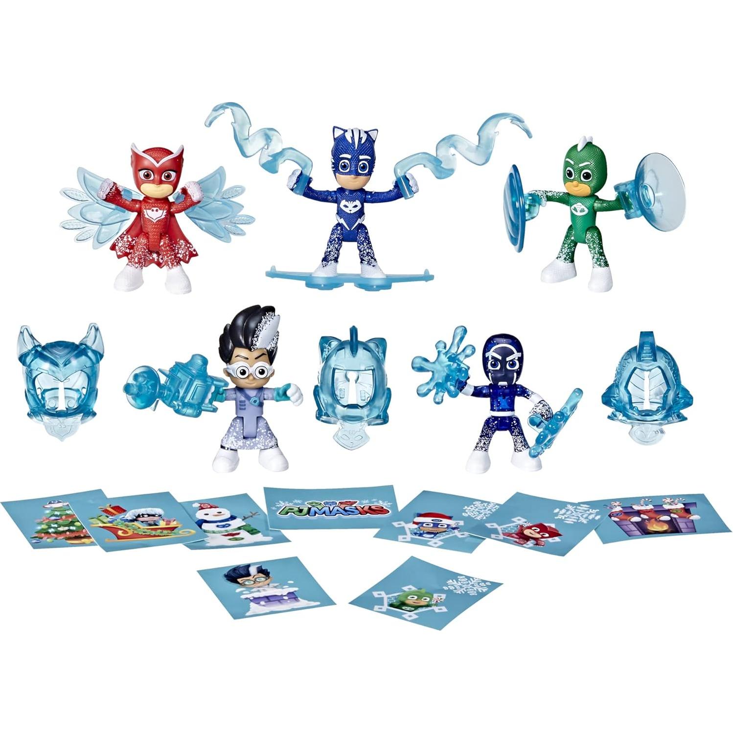 Calendario de Adviento PJ Masks Hasbro con 27 Juguetes Sorpresa