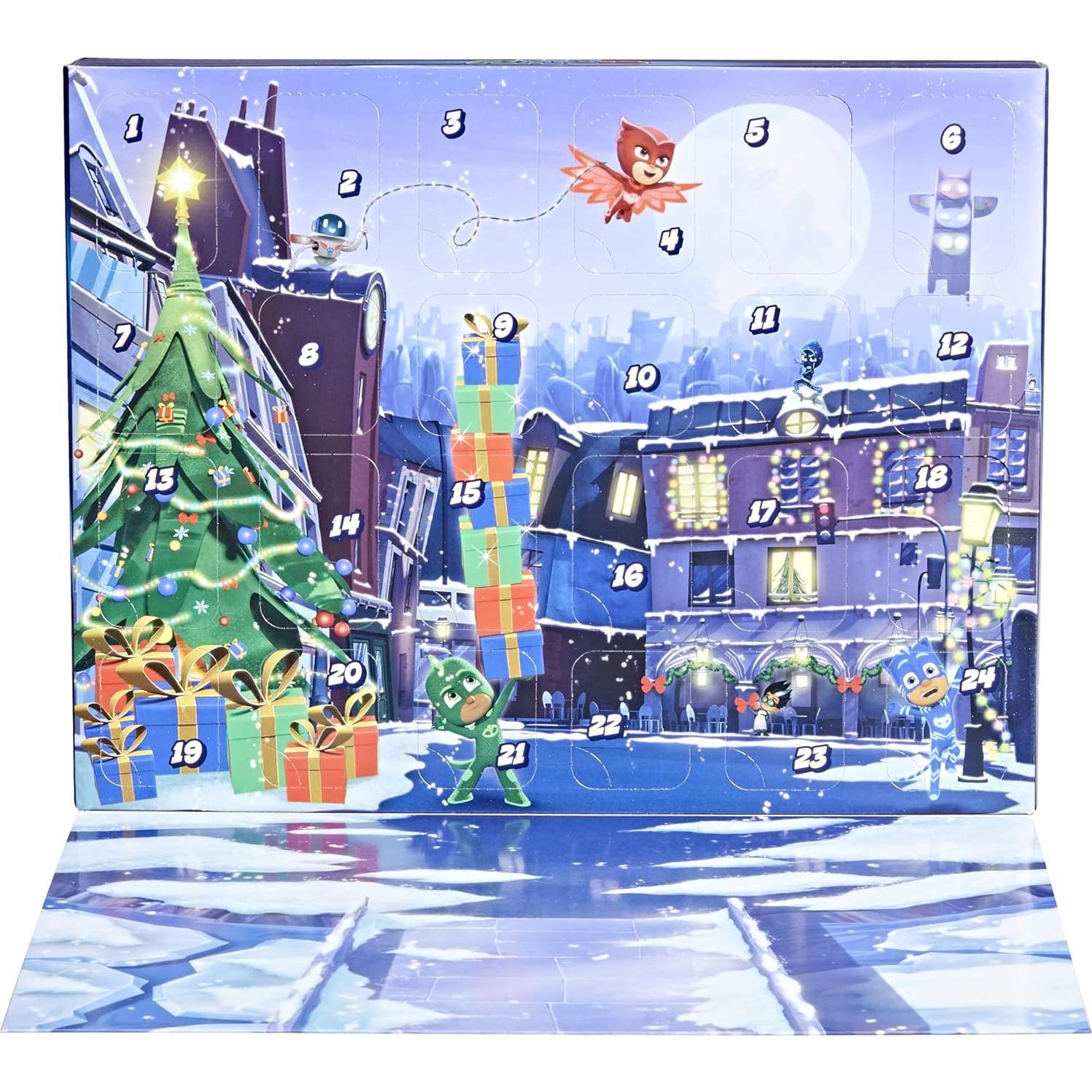 Calendario de Adviento PJ Masks Hasbro con 27 Juguetes Sorpresa