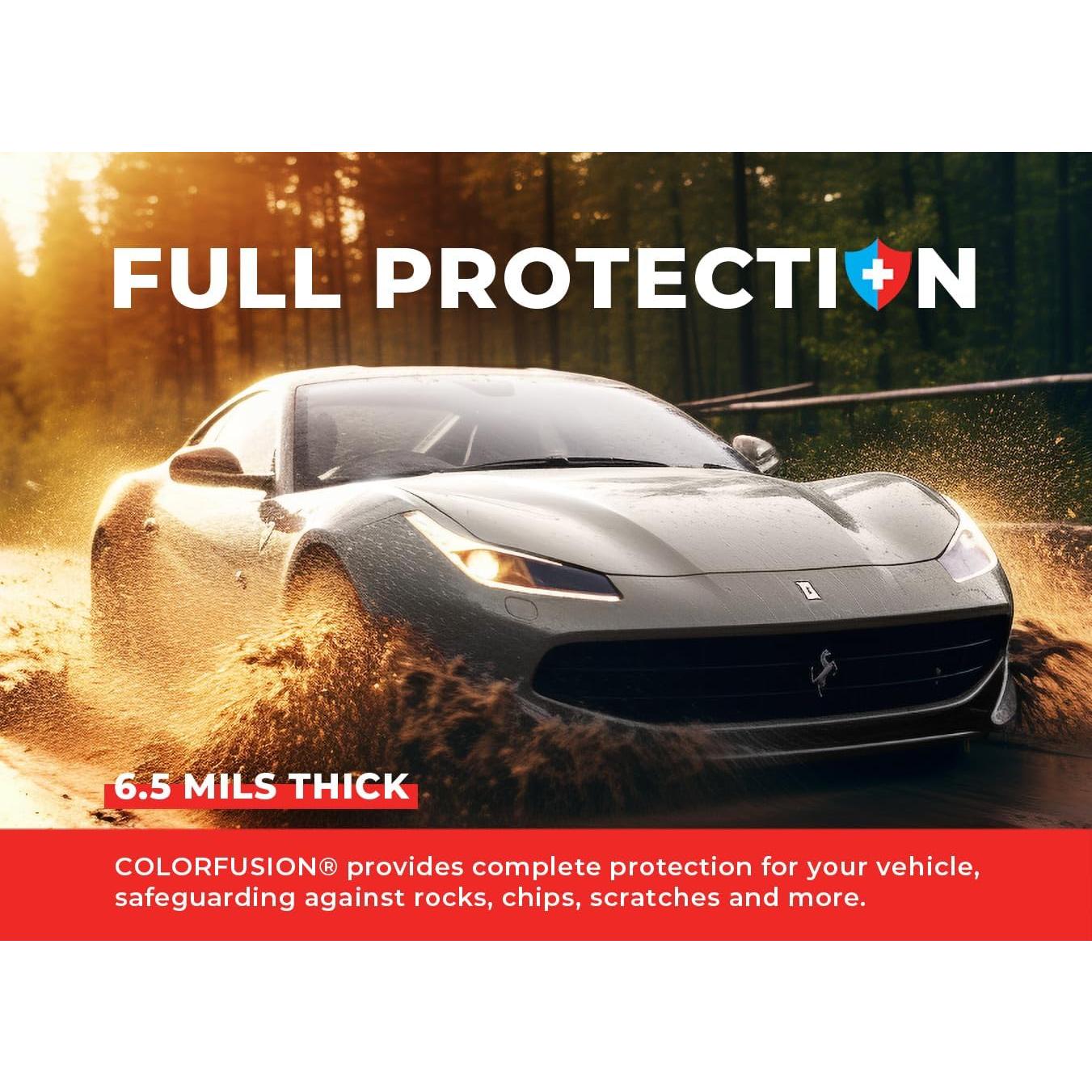 Vinilo Envoltura Automotriz VViViD ColorFusion Gris Tiza 30.9x152.4cm