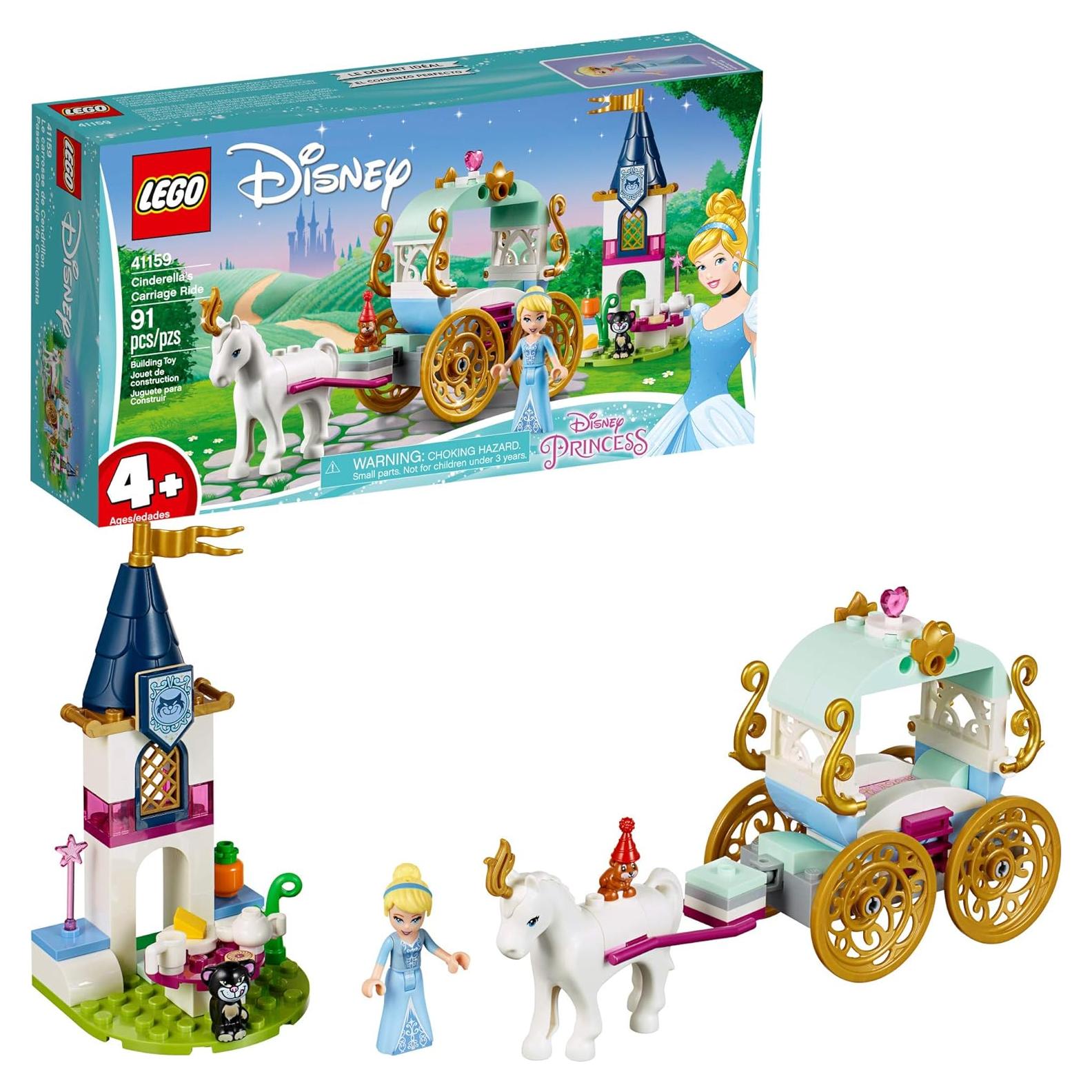 LEGO Disney Paseo en Carroza de Cenicienta 41159 - 91 Piezas
