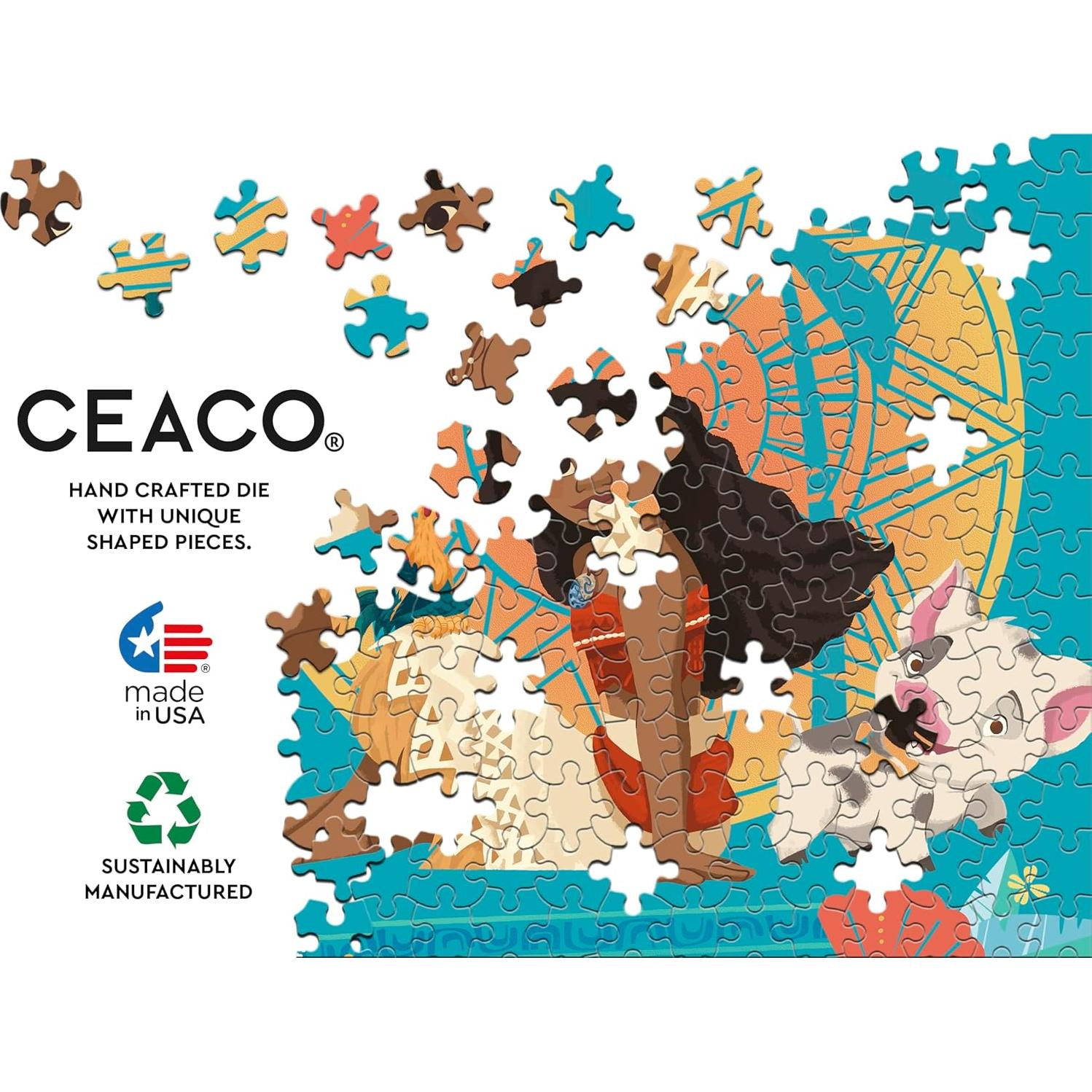 Rompecabezas Ceaco Disney Moana 200 Piezas 38.1x38.1cm