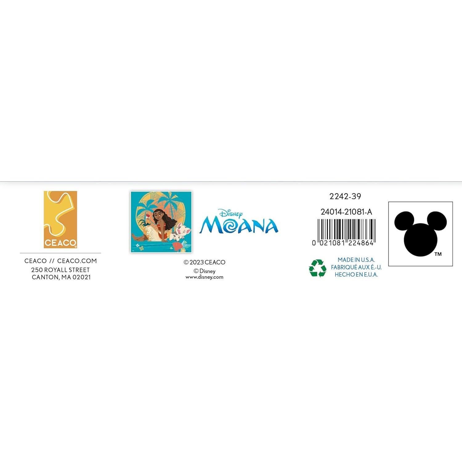 Rompecabezas Ceaco Disney Moana 200 Piezas 38.1x38.1cm