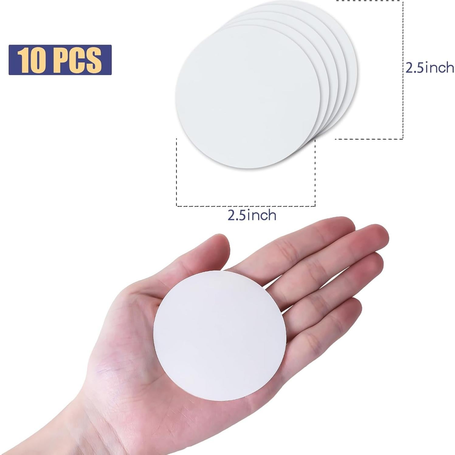 Kit de Reparación Breliter - 10 Parches TPU Impermeables 6.35cm