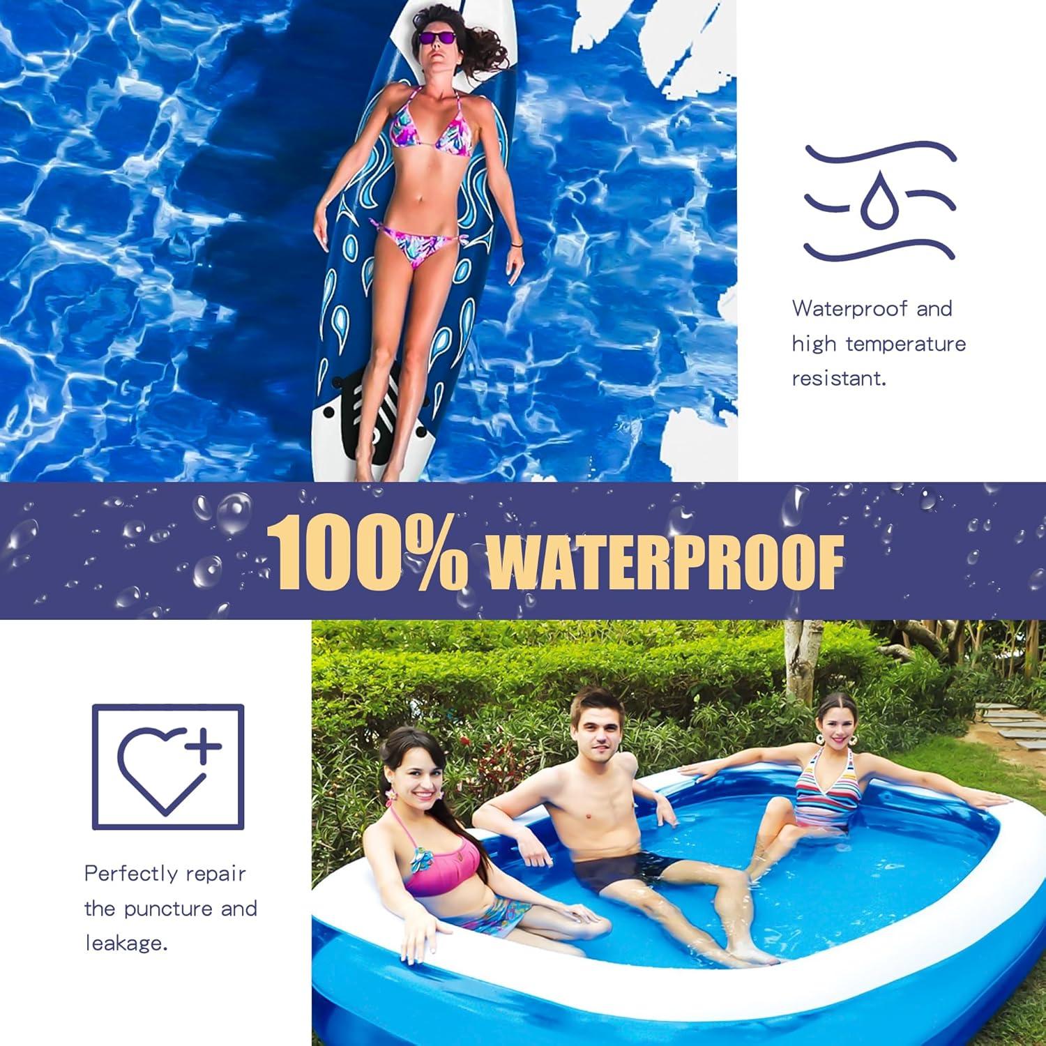 Kit de Reparación Breliter - 10 Parches TPU Impermeables 6.35cm