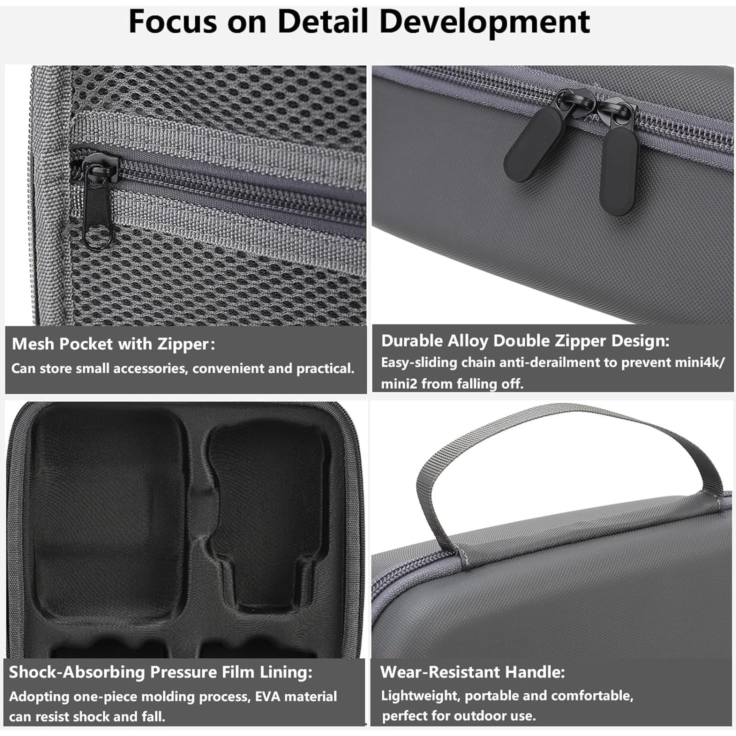 Bolsa de Almacenamiento Flyekist para DJI Mini 4K/2/2 SE - Caja Dura