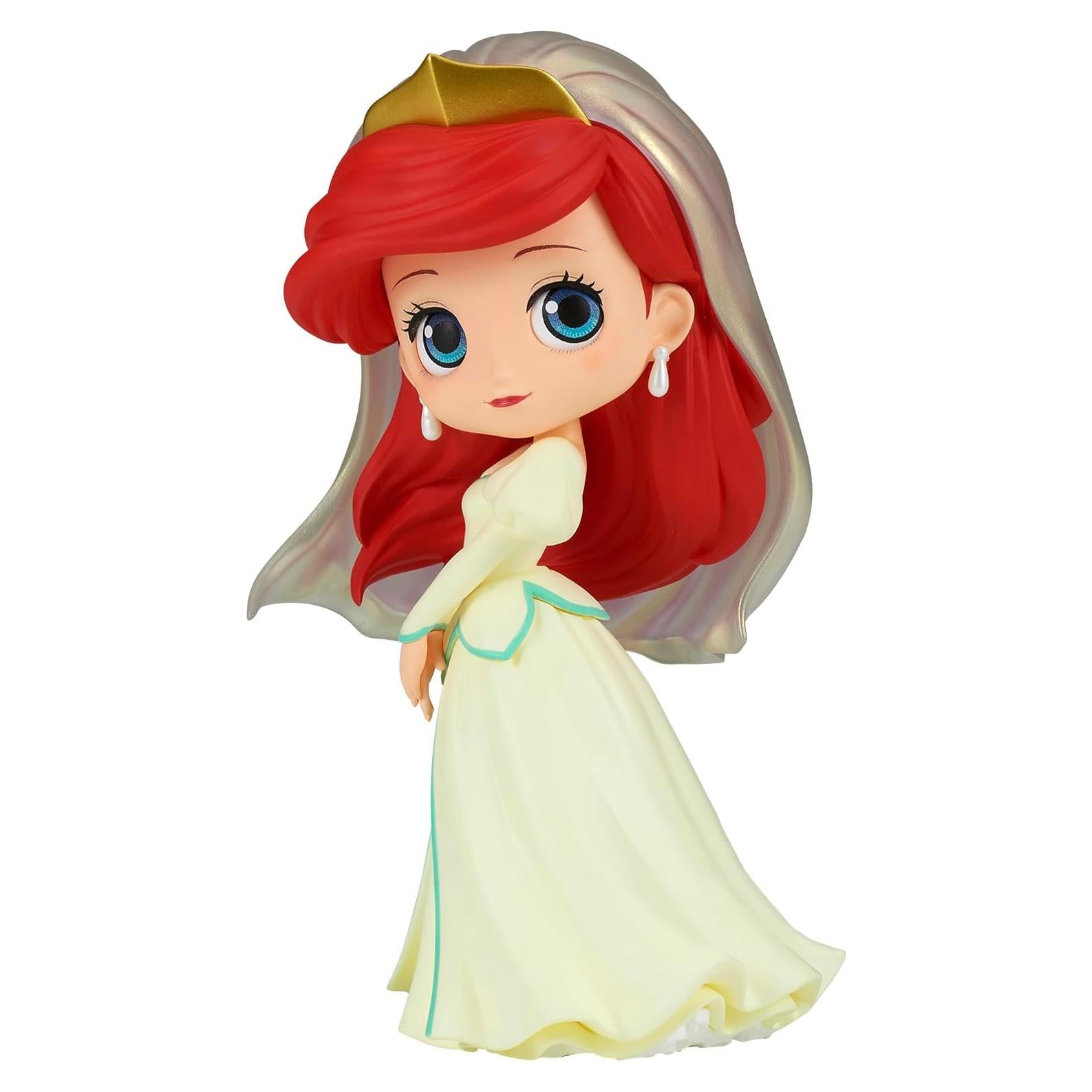 Figura Q Posket Ariel Estilo Real (Ver. B) Bandai 14 cm
