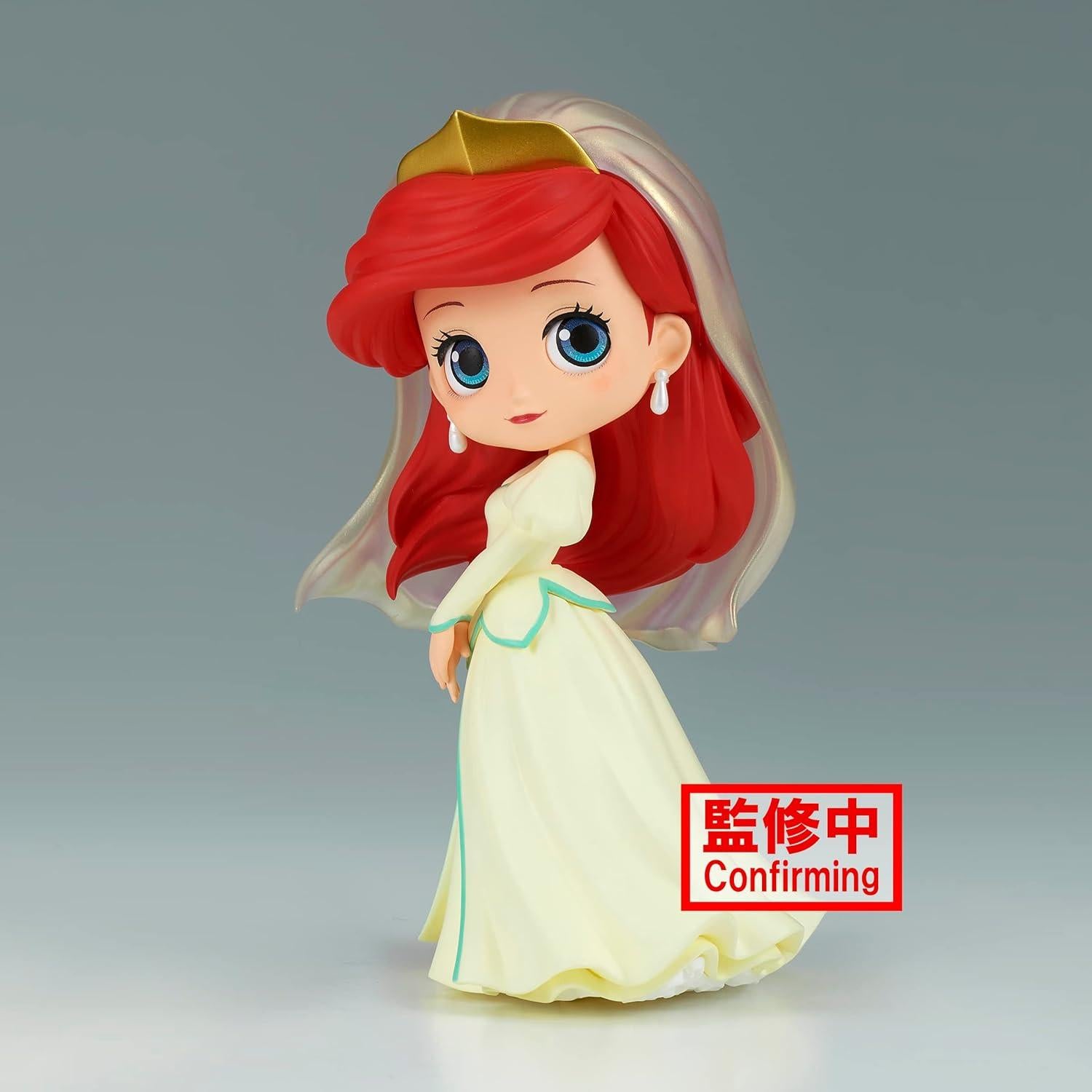 Figura Q Posket Ariel Estilo Real (Ver. B) Bandai 14 cm