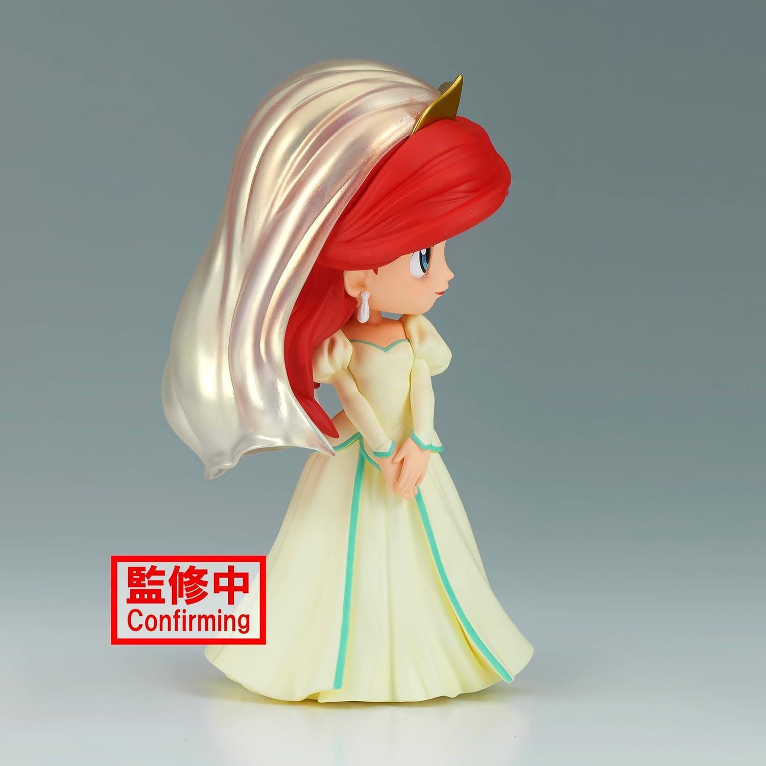Figura Q Posket Ariel Estilo Real (Ver. B) Bandai 14 cm