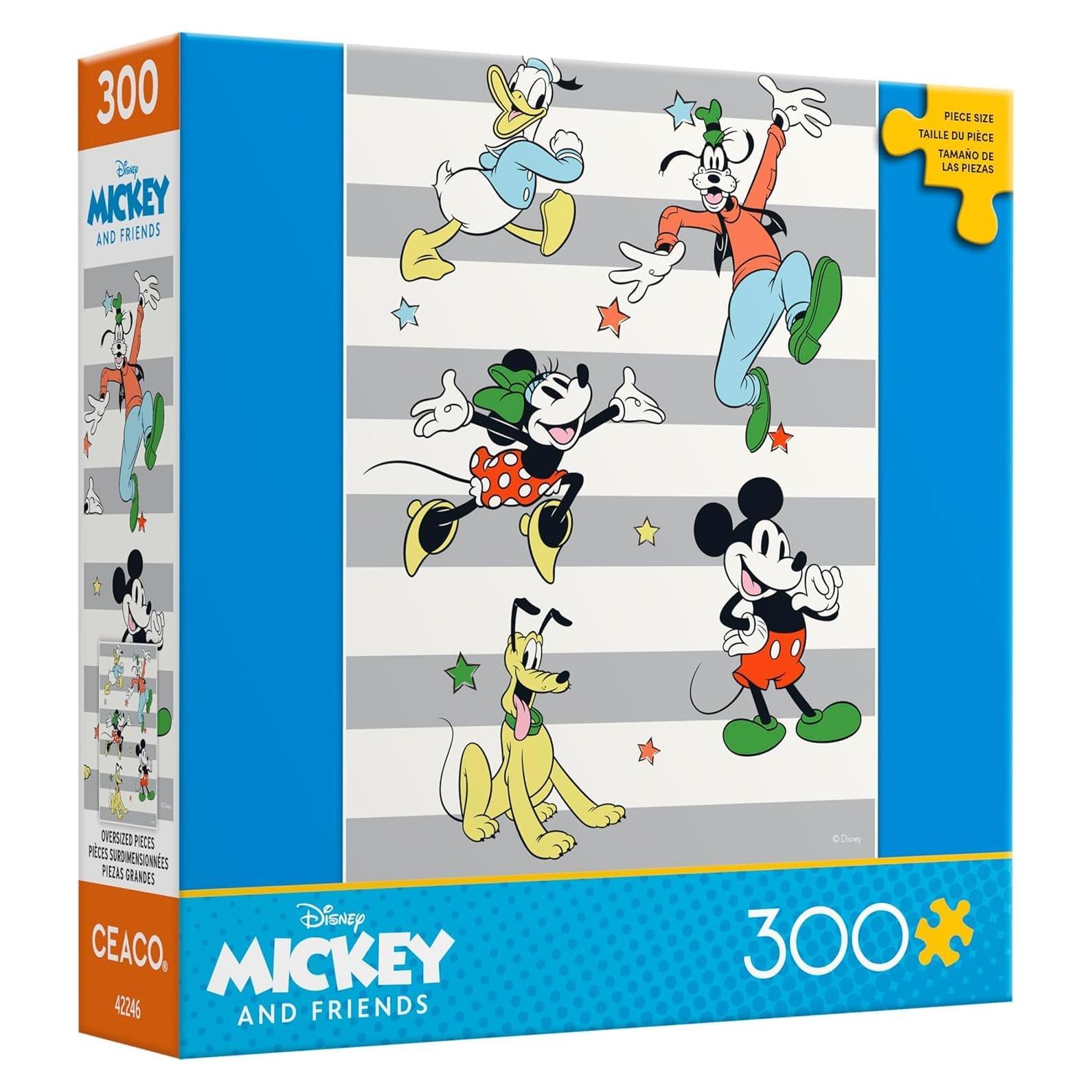 Rompecabezas Ceaco Disney Mickey y Amigos 300 Piezas 54x38cm