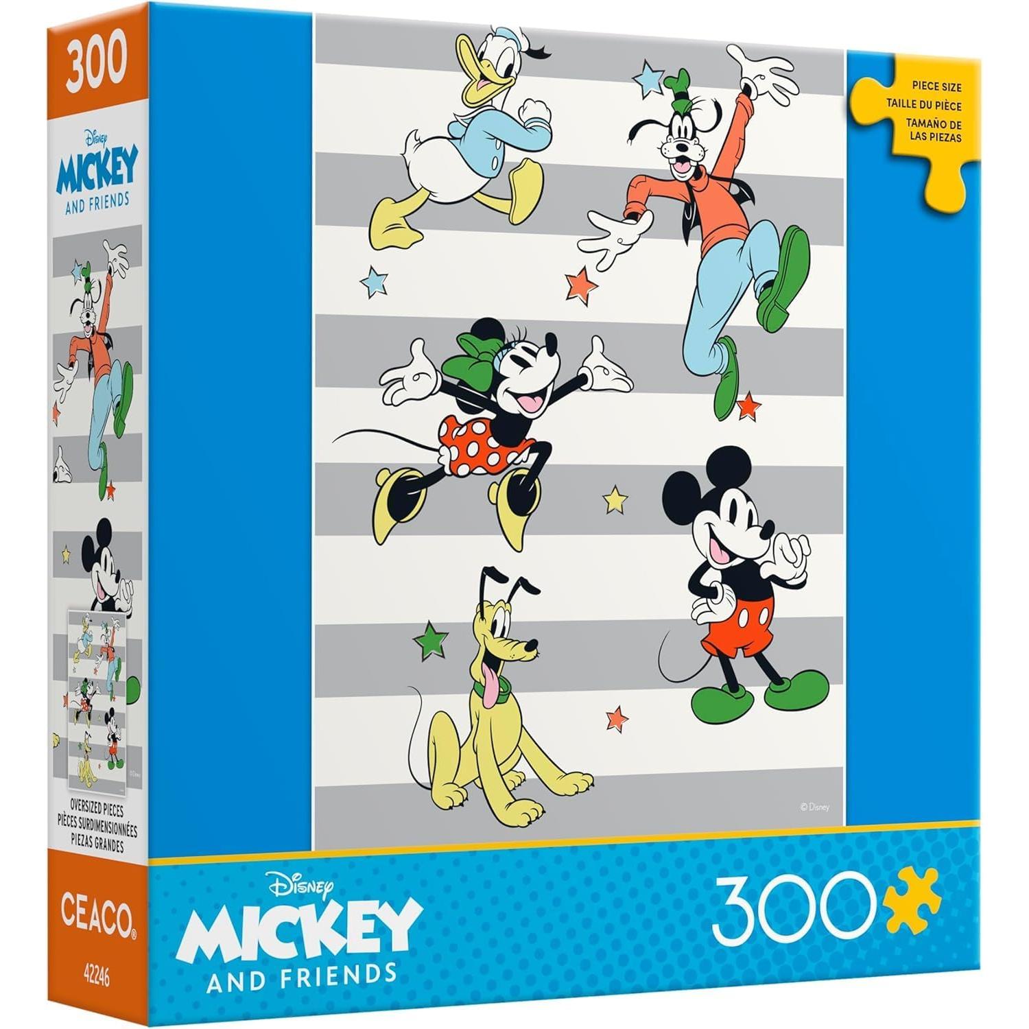 Rompecabezas Ceaco Disney Mickey y Amigos 300 Piezas 54x38cm