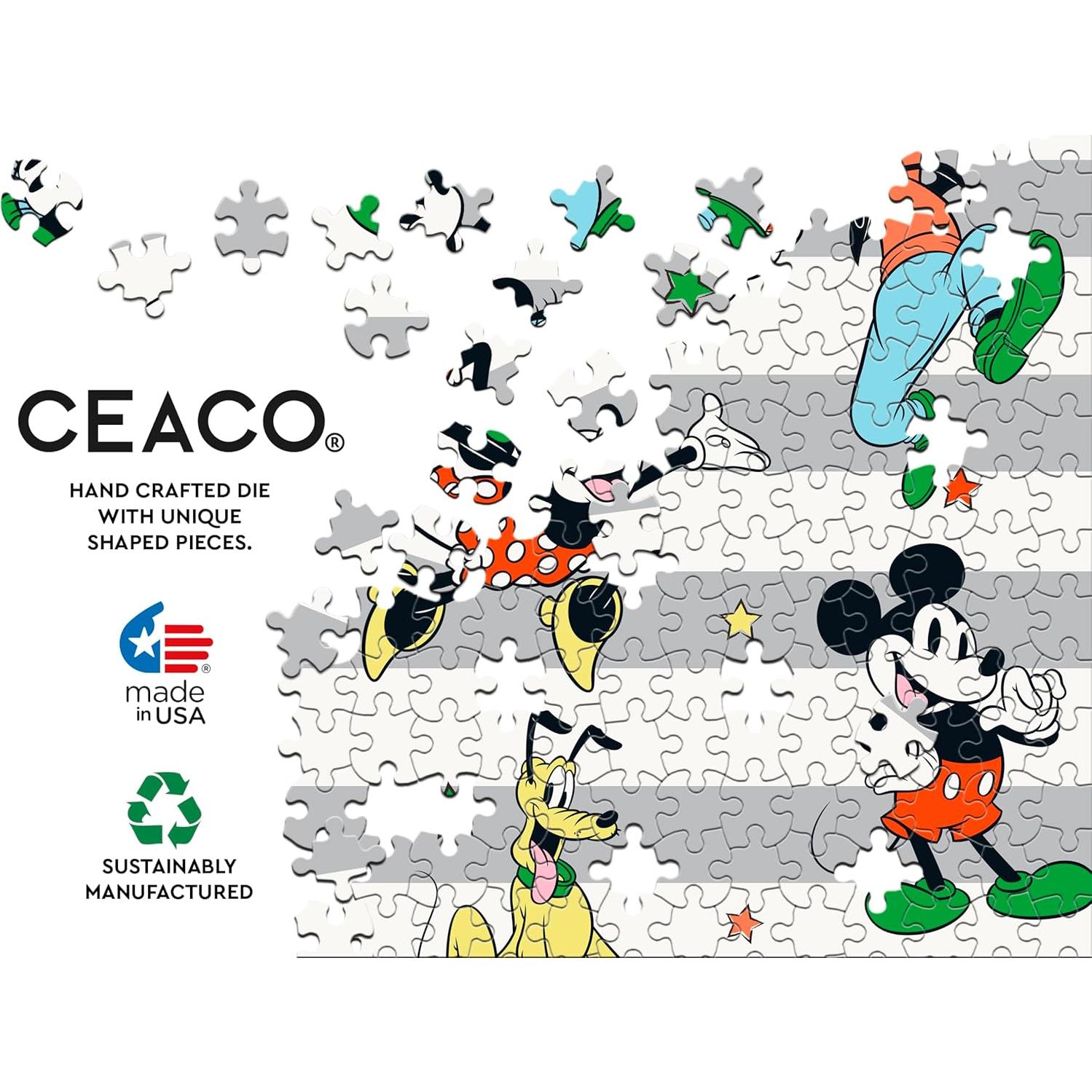 Rompecabezas Ceaco Disney Mickey y Amigos 300 Piezas 54x38cm