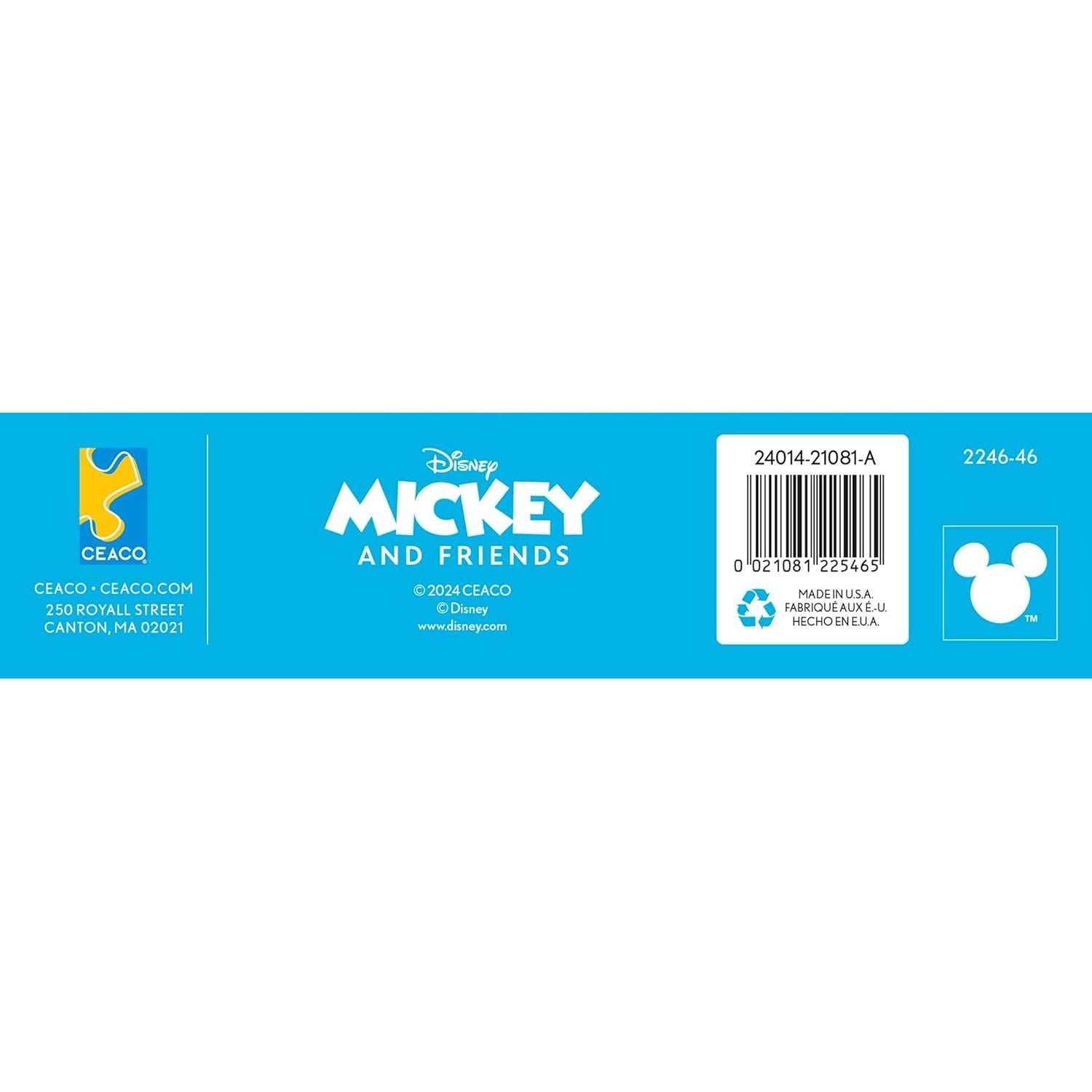 Rompecabezas Ceaco Disney Mickey y Amigos 300 Piezas 54x38cm