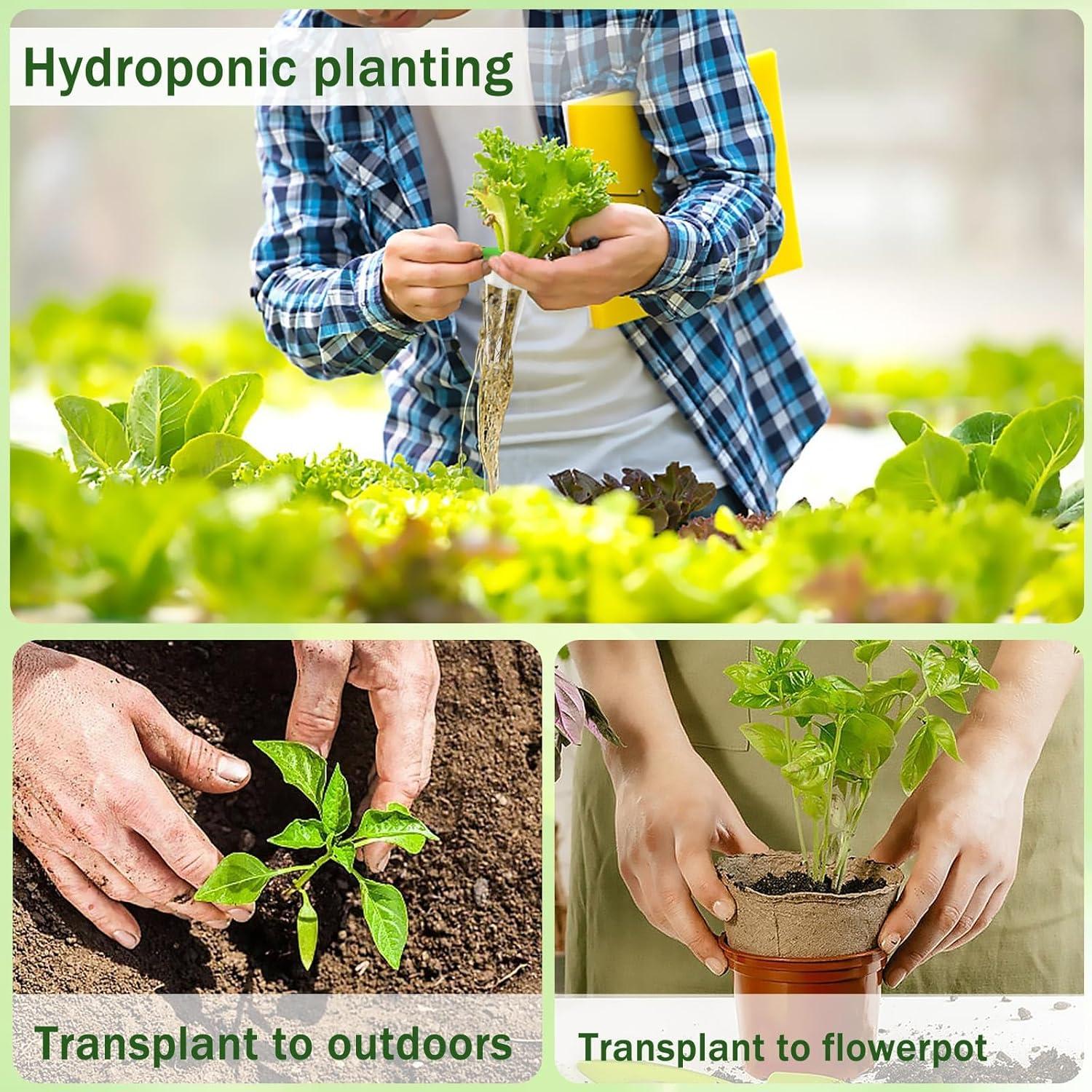 Kit de Cápsulas de Jardín DECYOOL 48pcs Hidropónicas