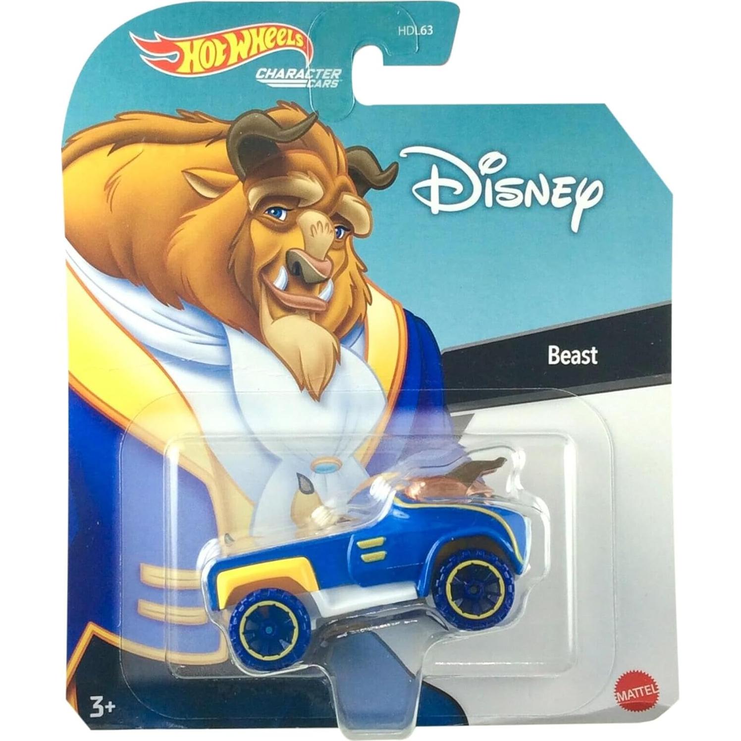 Coche Juguete Hot Wheels La Bella y la Bestia 1:64