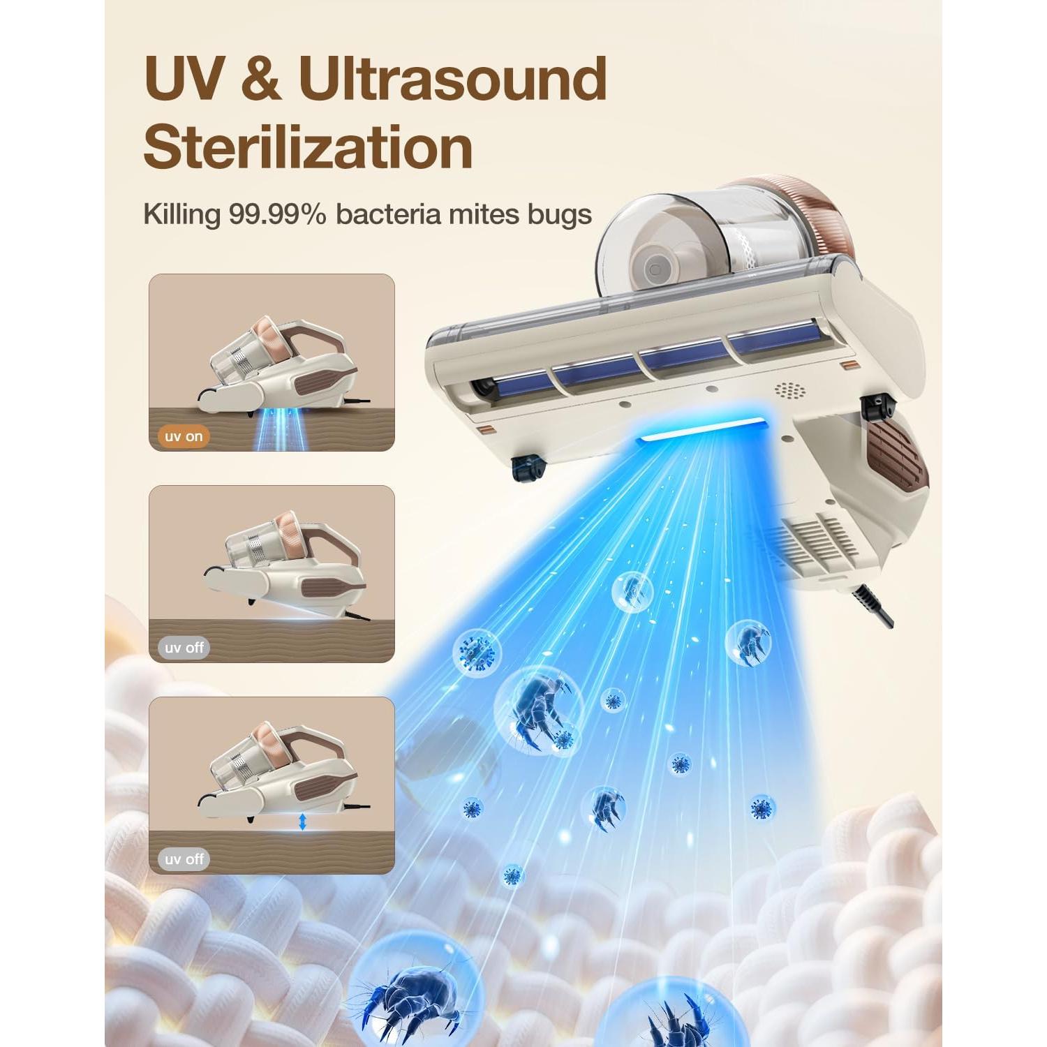 Aspiradora de Colchones Jimmy BX6 Lite 420W con UV y HEPA